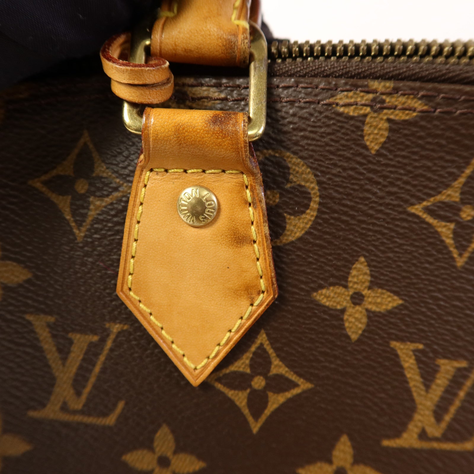 LOUIS VUITTON Monogram Alma金扣手挽袋