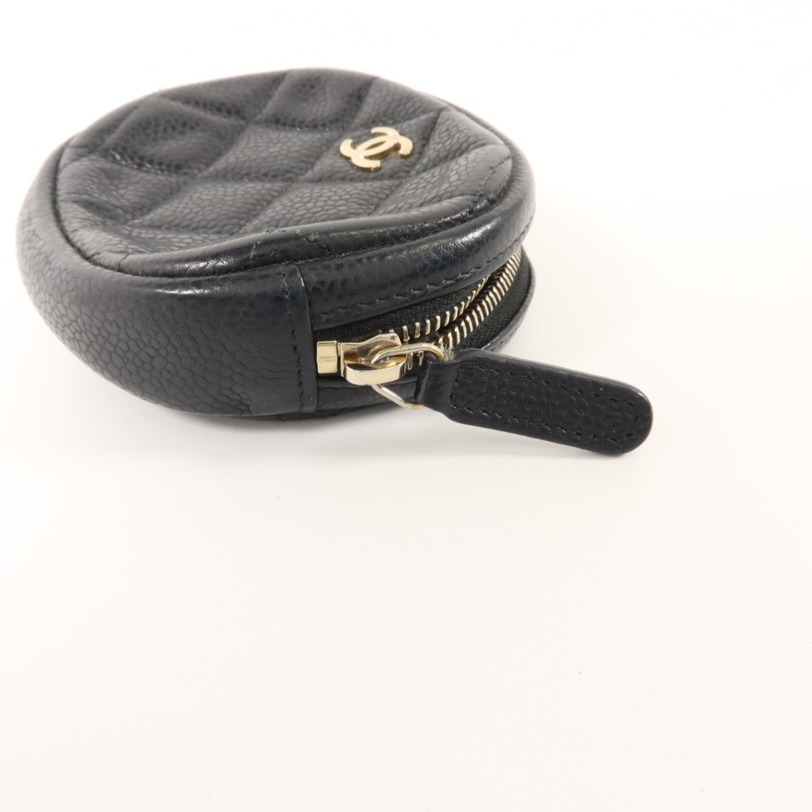 CHANEL 牛皮皮革Classic Zipped Coin Purse零錢包