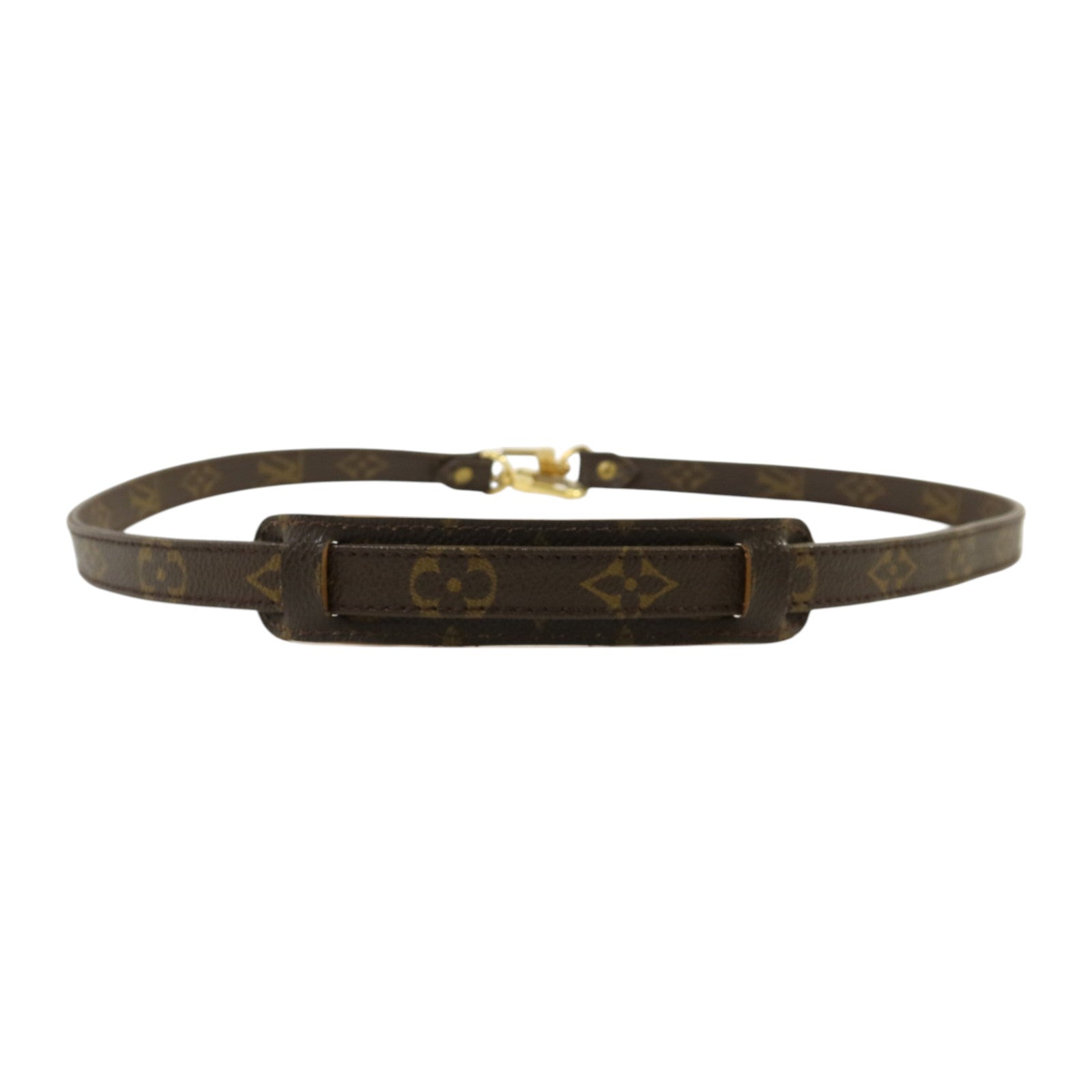 LOUIS VUITTON Monogram Shoulder Strap金扣肩帶