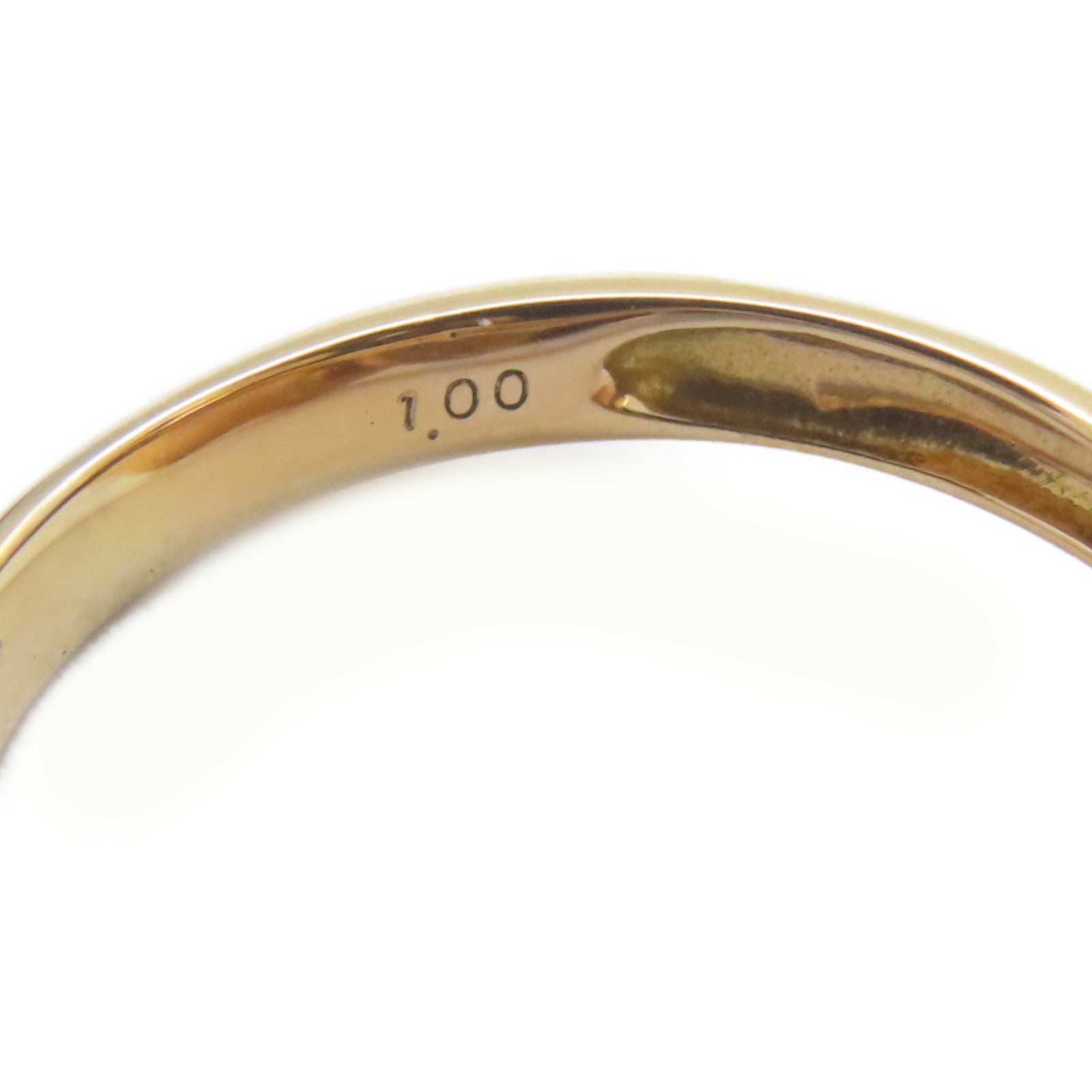 JEWELRY 18K玫瑰金Diamond Ring 1.00ct鑽石戒指US#6.75