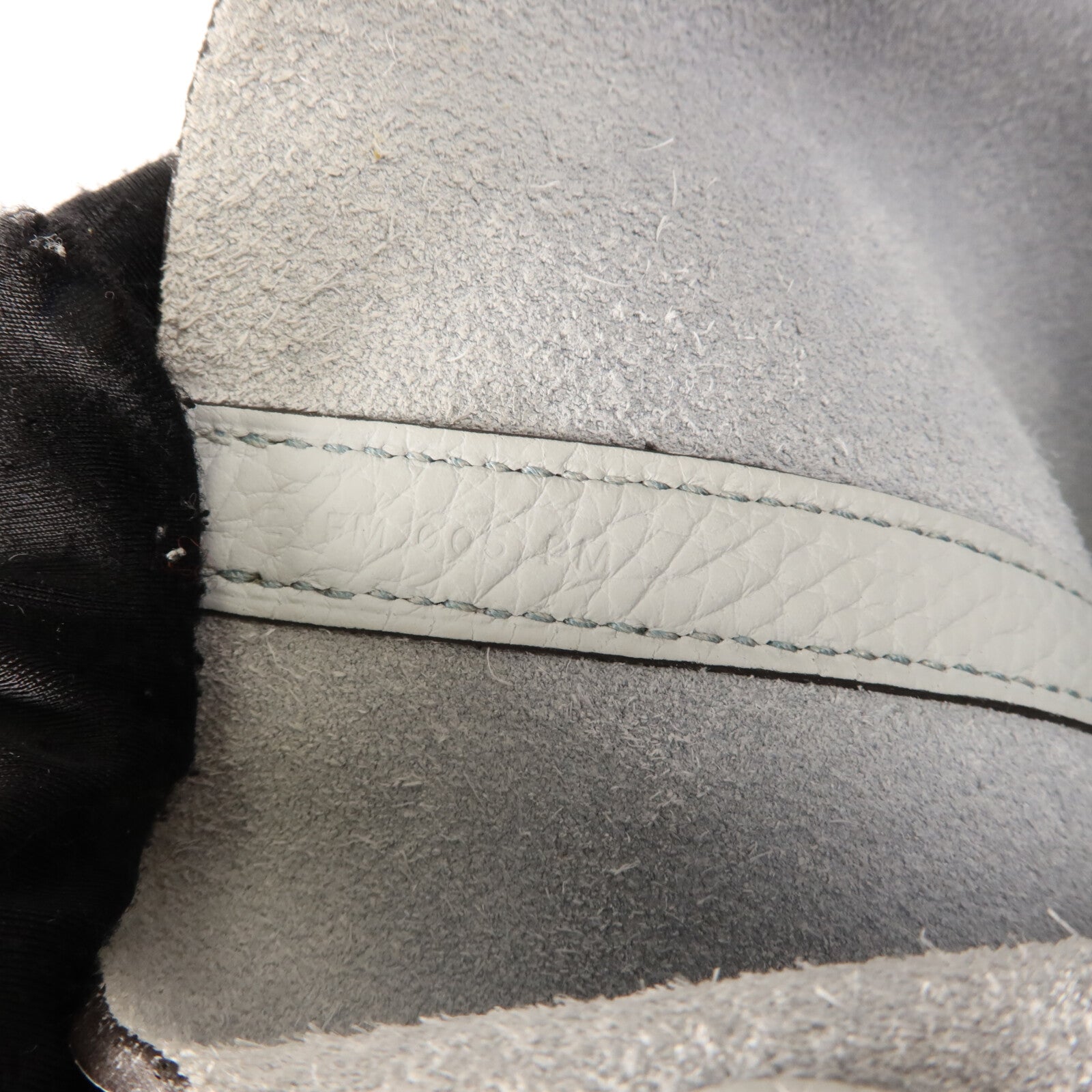 HERMES Clemence皮革Picotin MM手挽袋Gris Perle