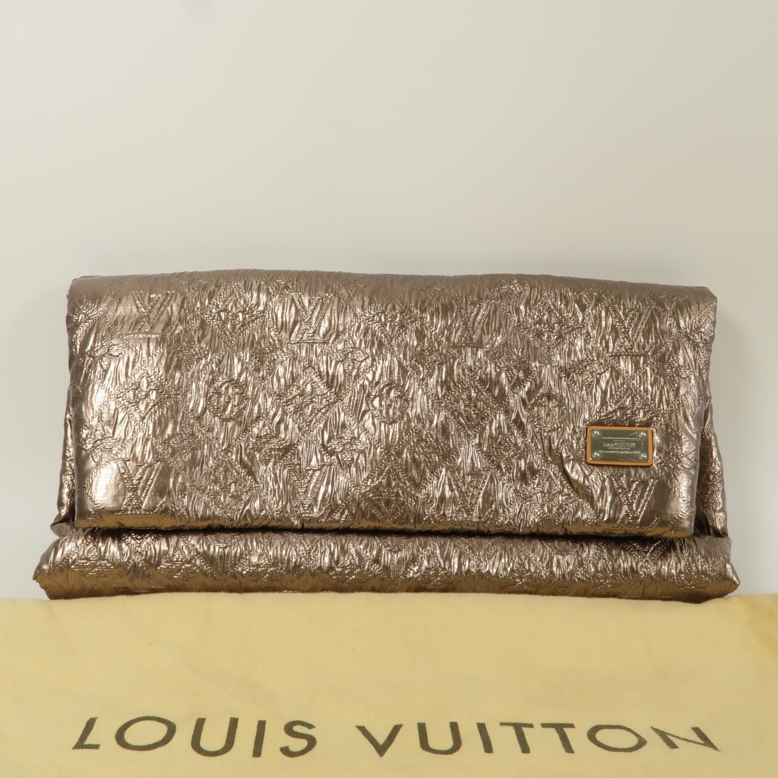 LOUIS VUITTON Argent Monogram Limelight Clutch手拿包