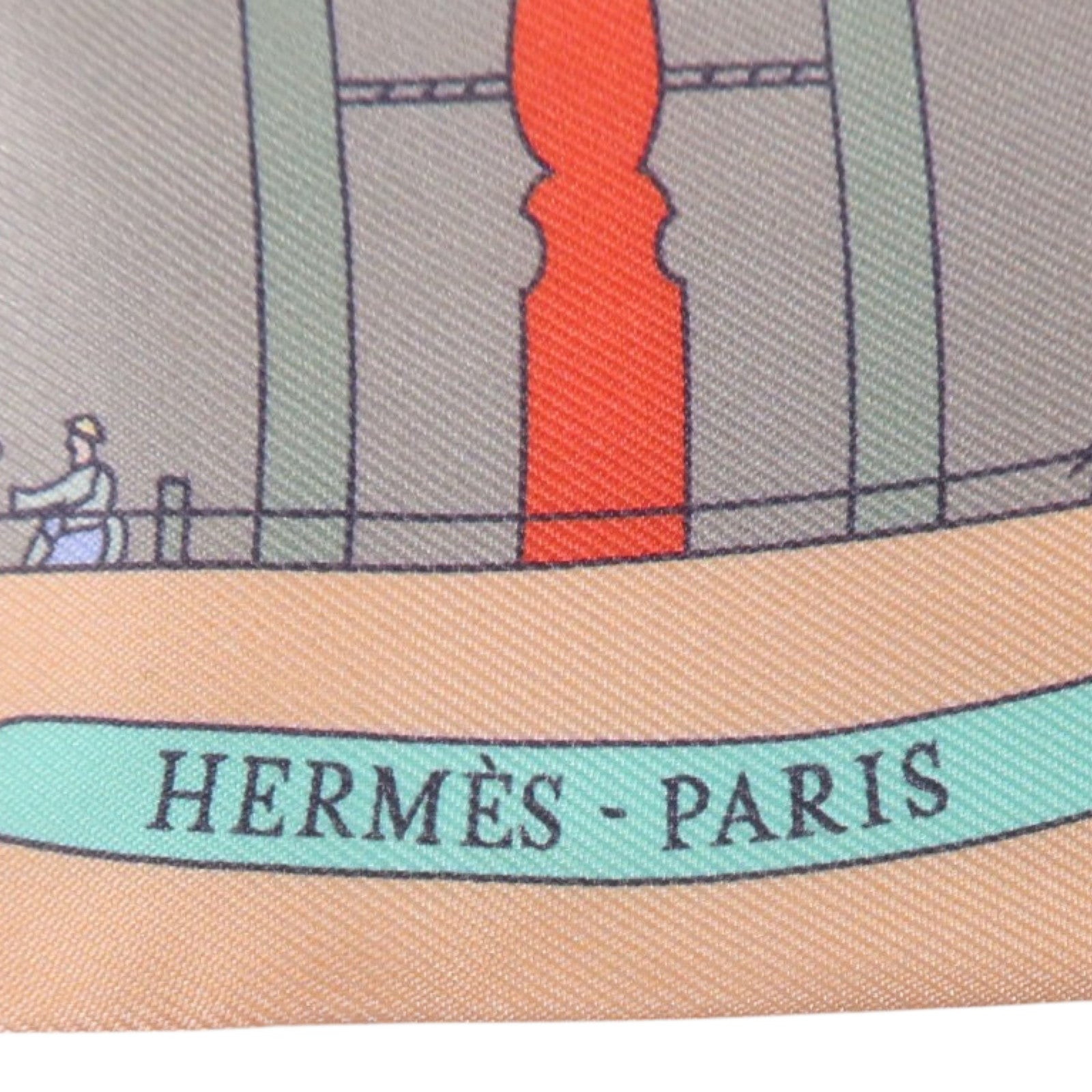 HERMES 絲質Twilly絲巾