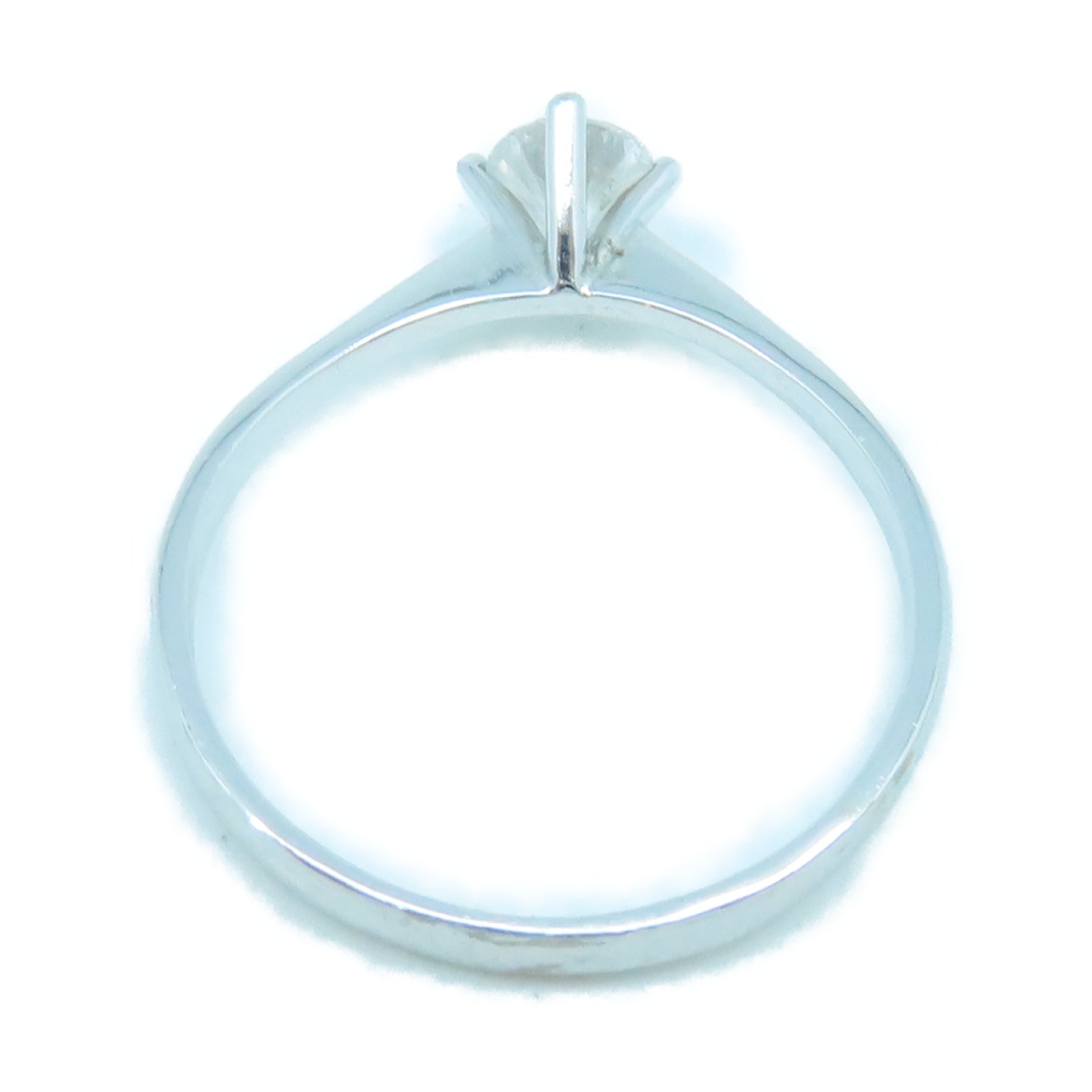 JEWELRY 【激減優惠】18K白金Ring 0.46ct鑽石戒指US#8.5