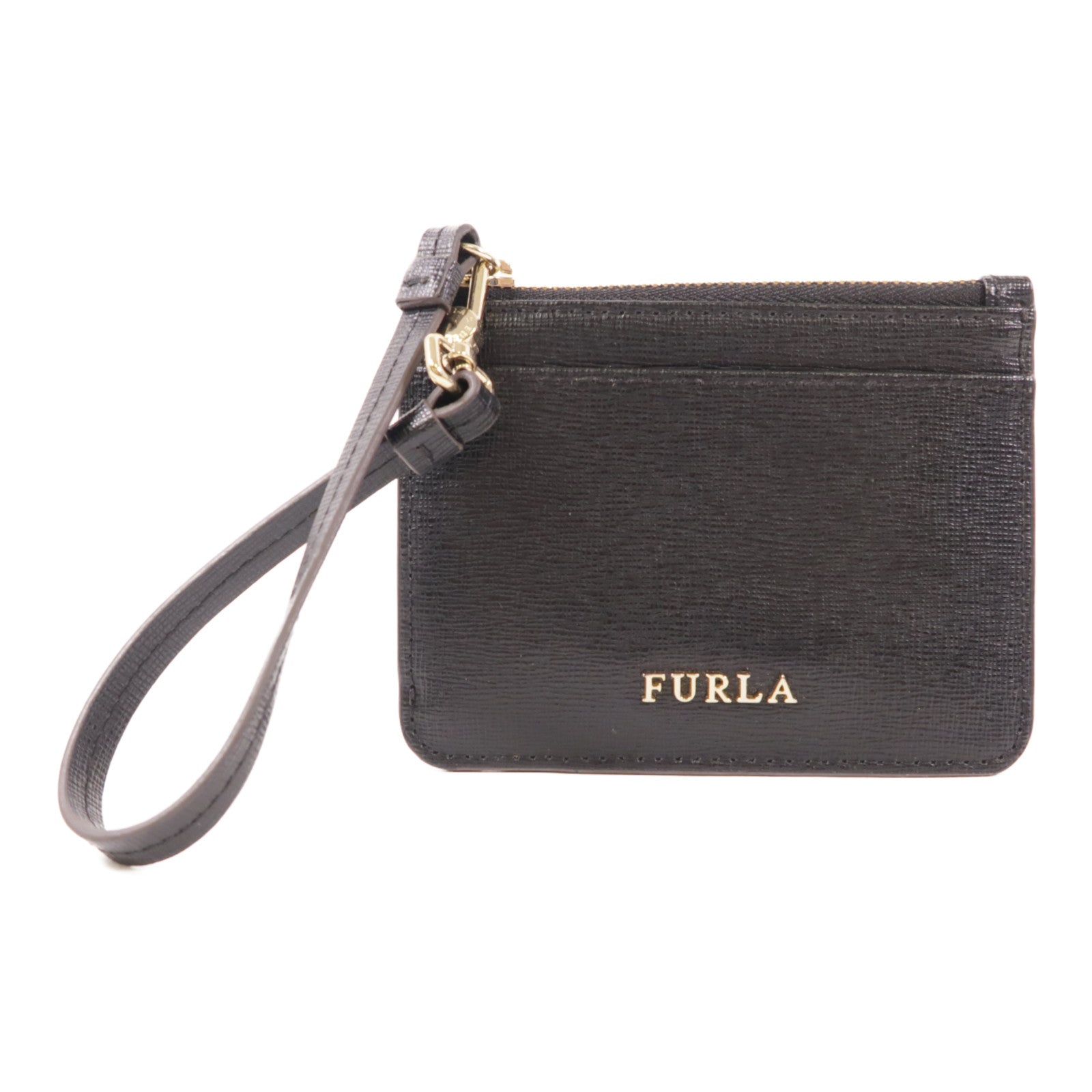 Furla 牛皮皮革Card Case金扣卡片套