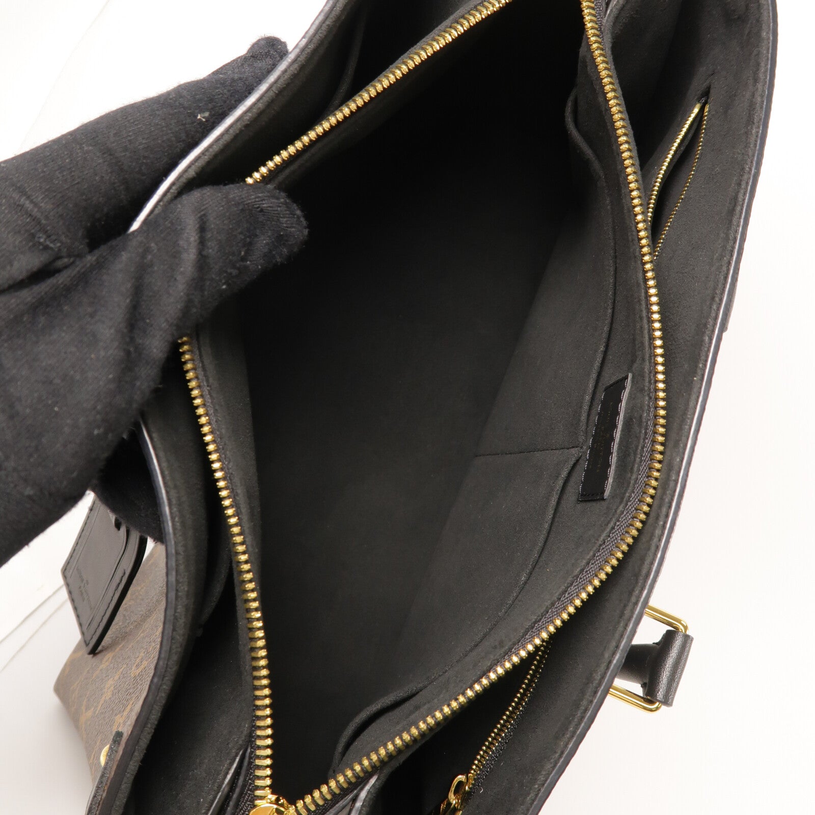 LOUIS VUITTON Monogram Soufflot MM手挽肩背兩用袋
