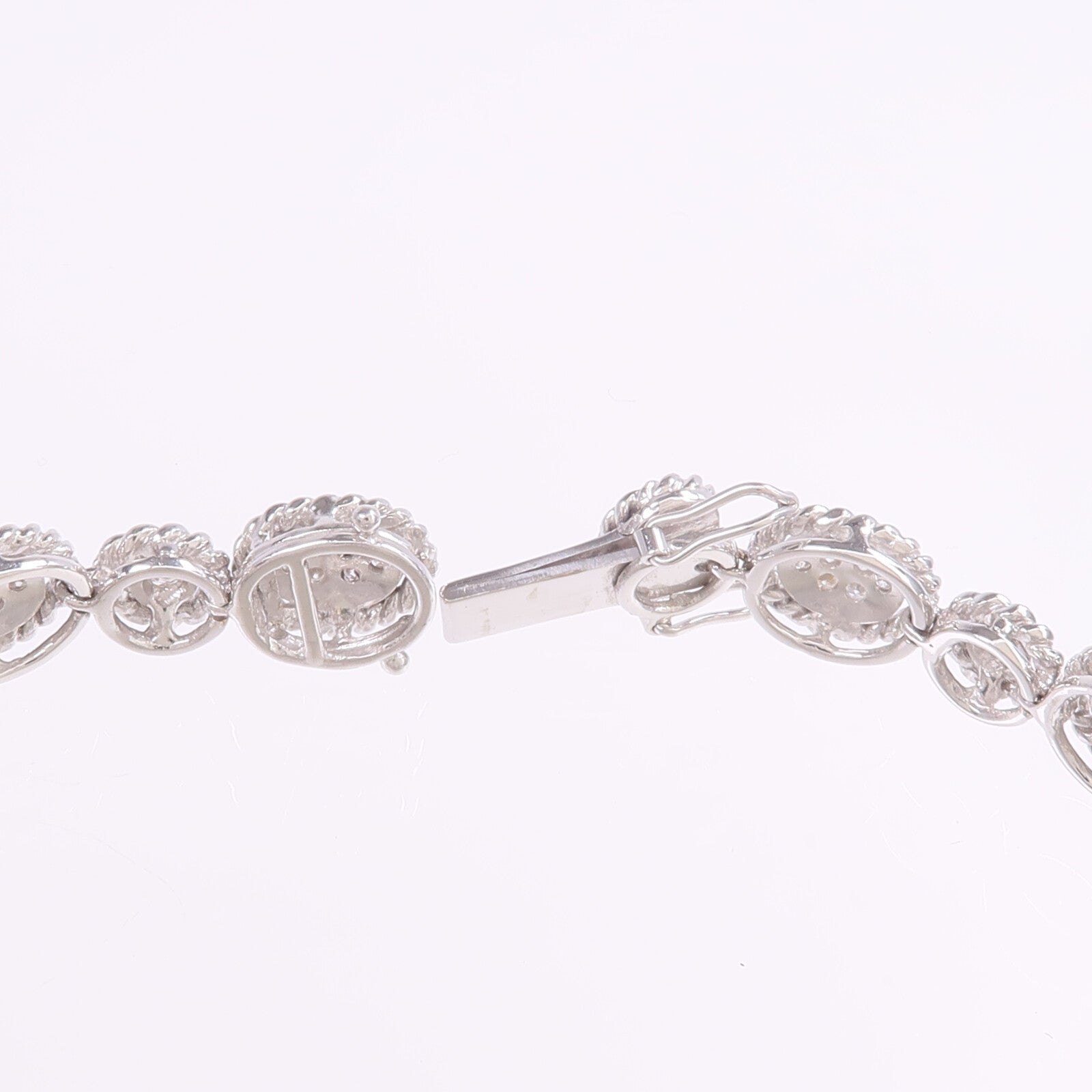 JEWELRY 18K白金Diamond Bracelet鑽石手鏈