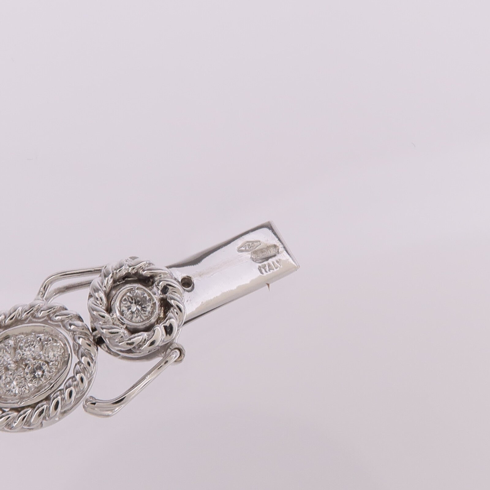 JEWELRY 18K白金Diamond Bracelet鑽石手鏈