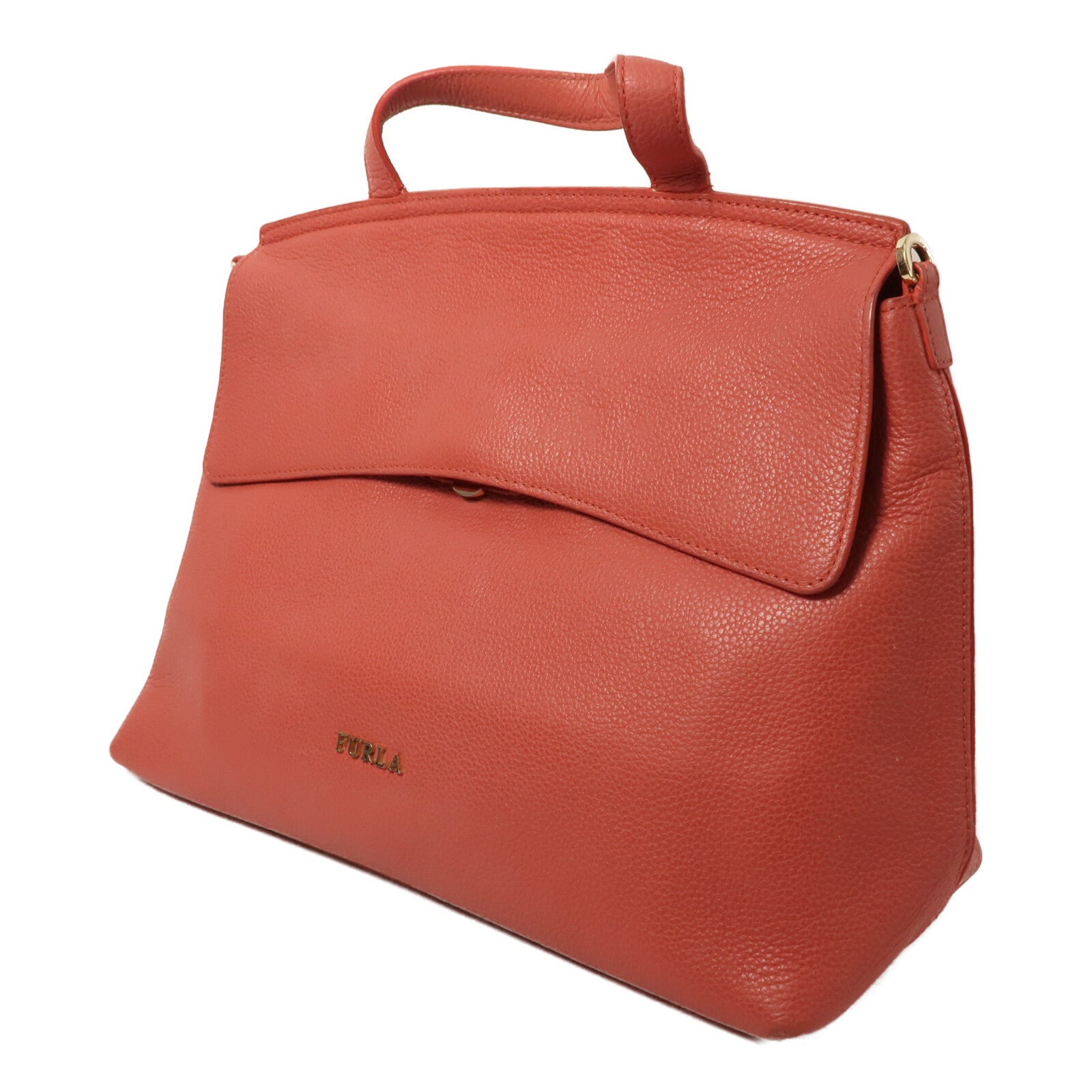 Furla 牛皮皮革2 Way Shoulder Bag手挽肩背兩用袋