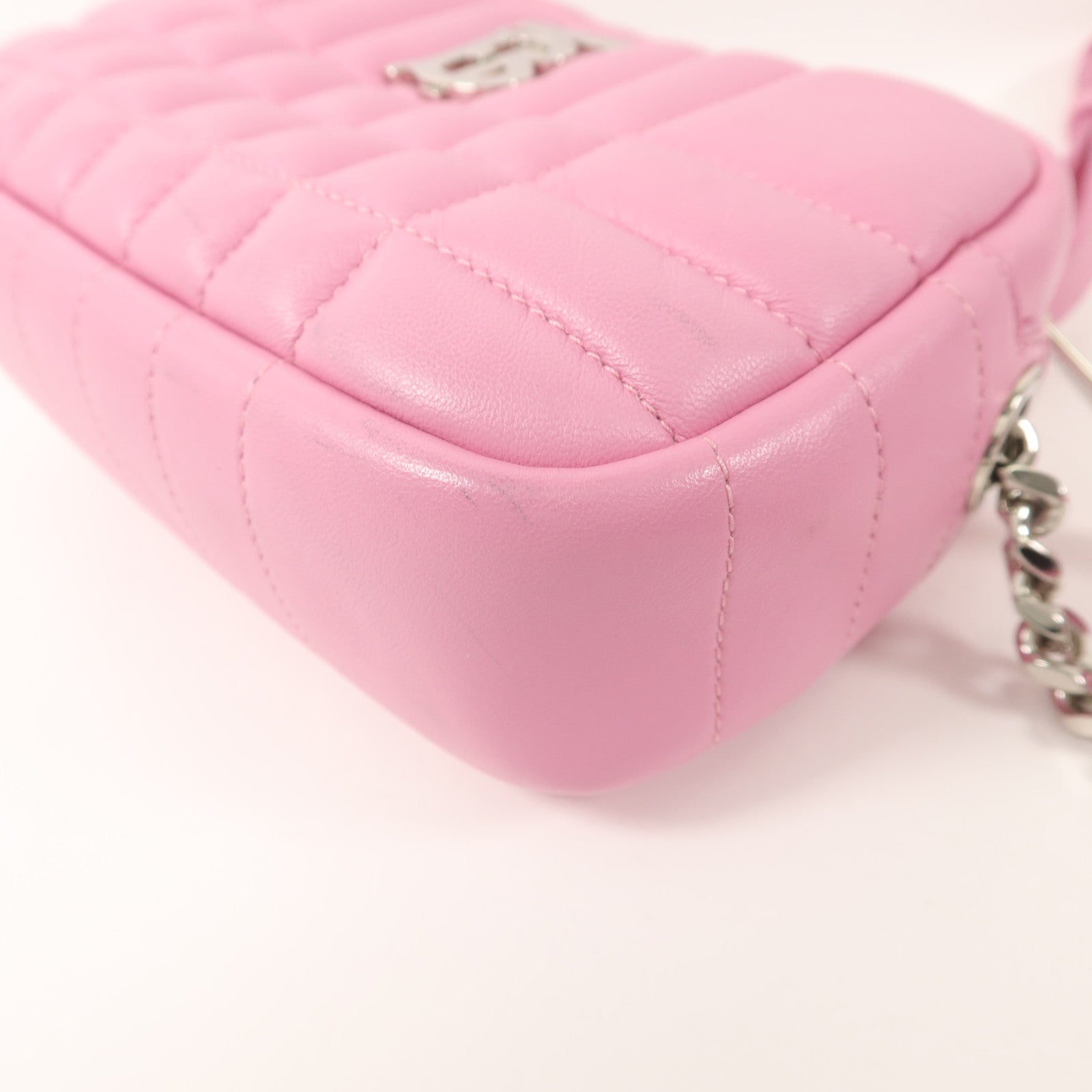 BURBERRY 牛皮皮革Mini Lola Camera Bag肩背袋