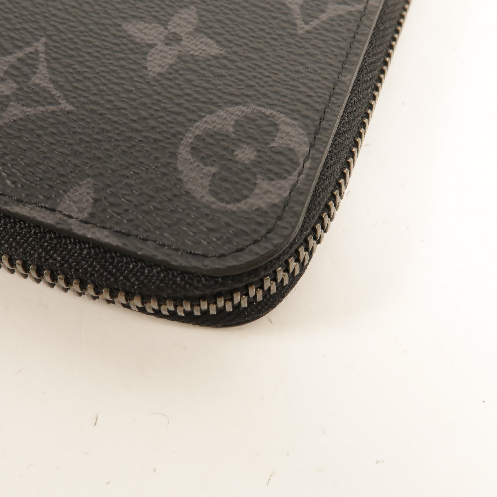 LOUIS VUITTON Monogram Eclipse Zippy Wallet Vertical長錢包