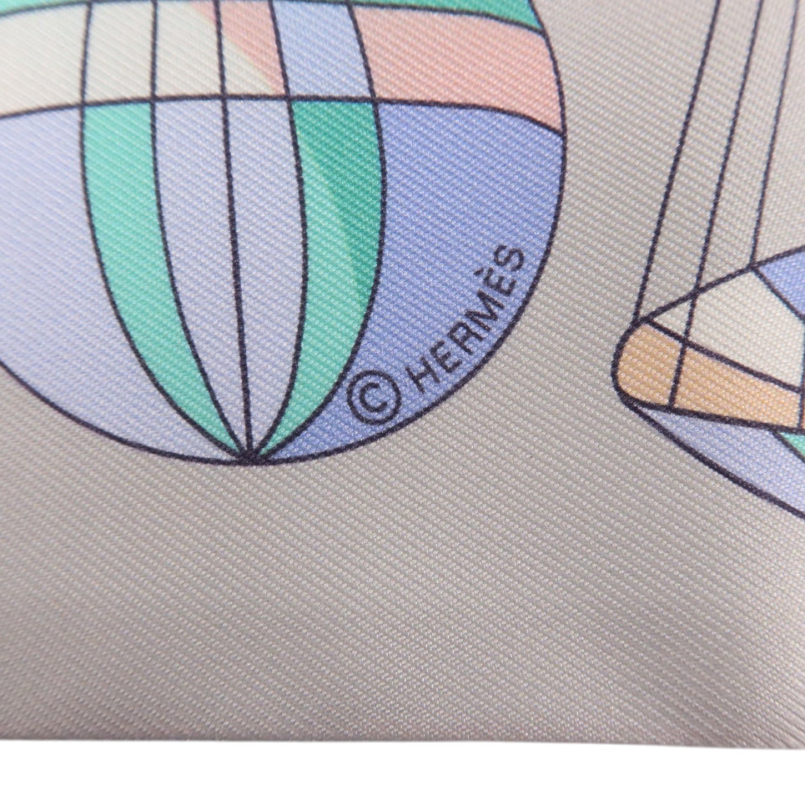 HERMES 絲質Twilly絲巾