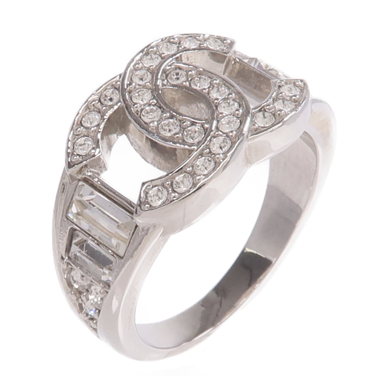 CHANEL 金屬Coco Mark Ring戒指