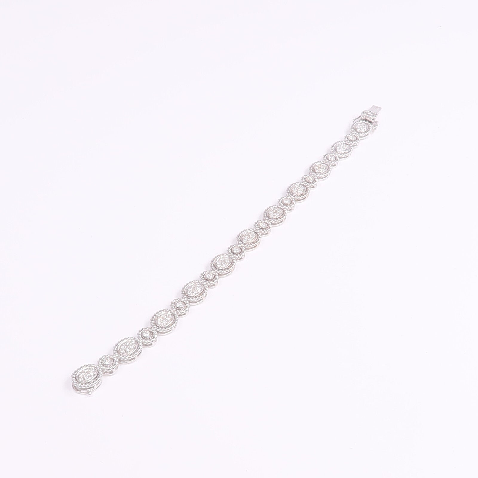 JEWELRY 18K白金Diamond Bracelet鑽石手鏈