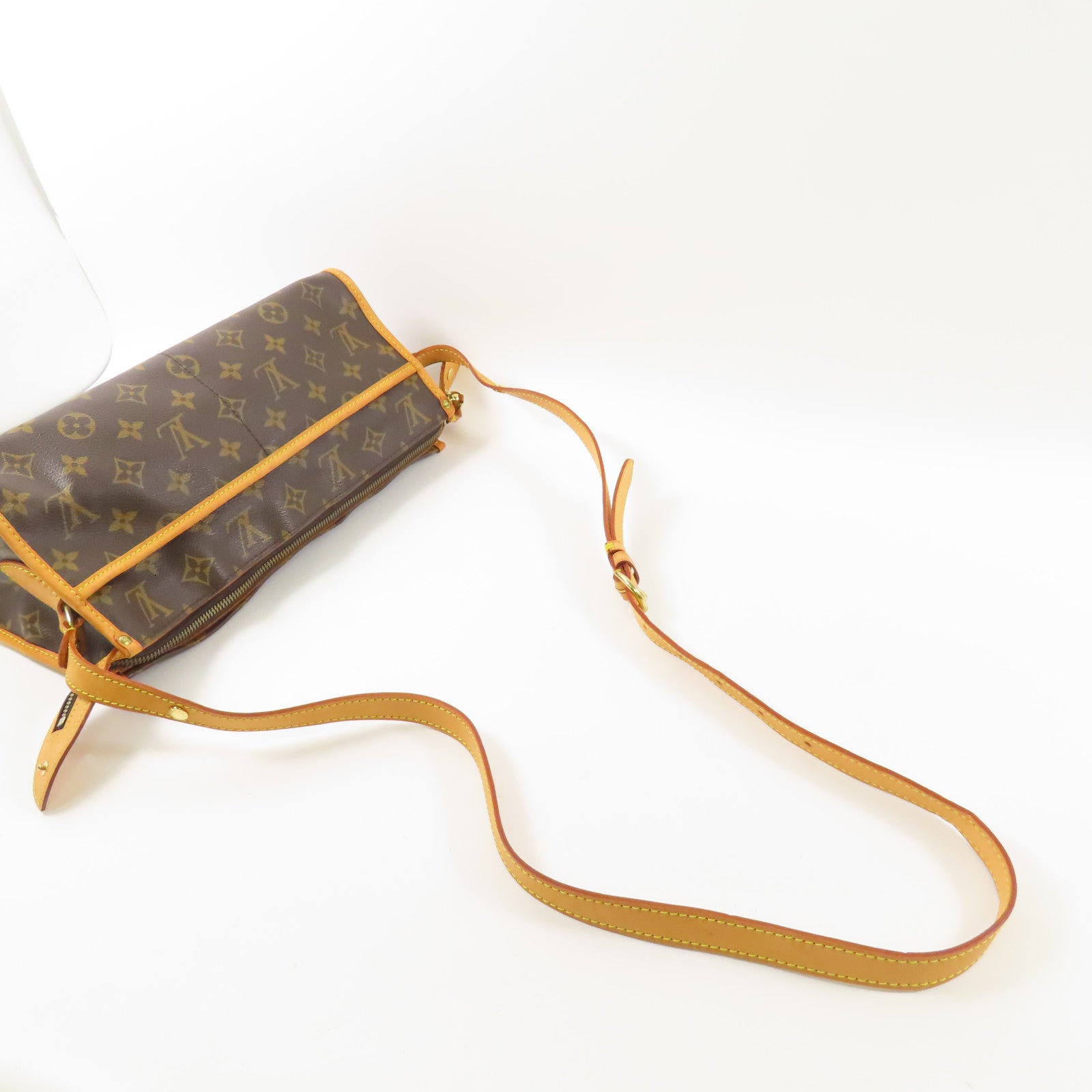 LOUIS VUITTON Monogram Popincourt Long金扣肩背袋