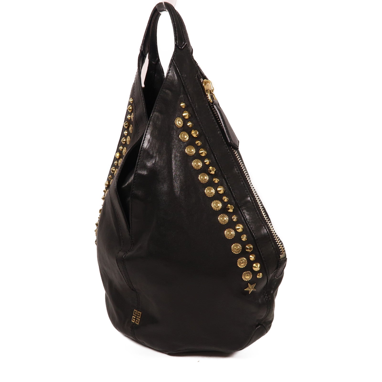 GIVENCHY 皮革Shoulder Bag金扣肩背袋