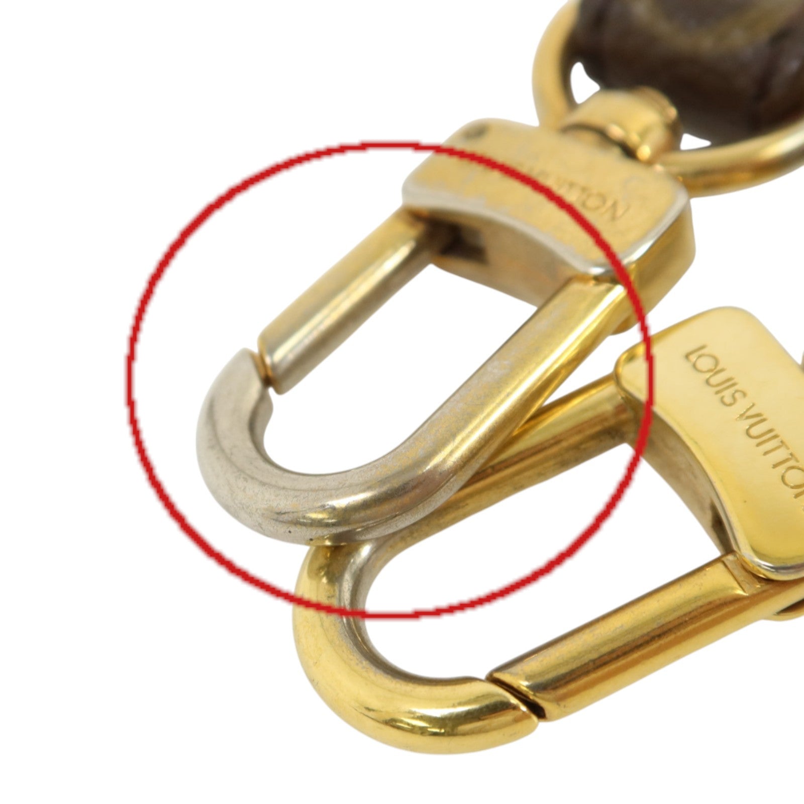 LOUIS VUITTON Monogram Shoulder Strap金扣肩帶