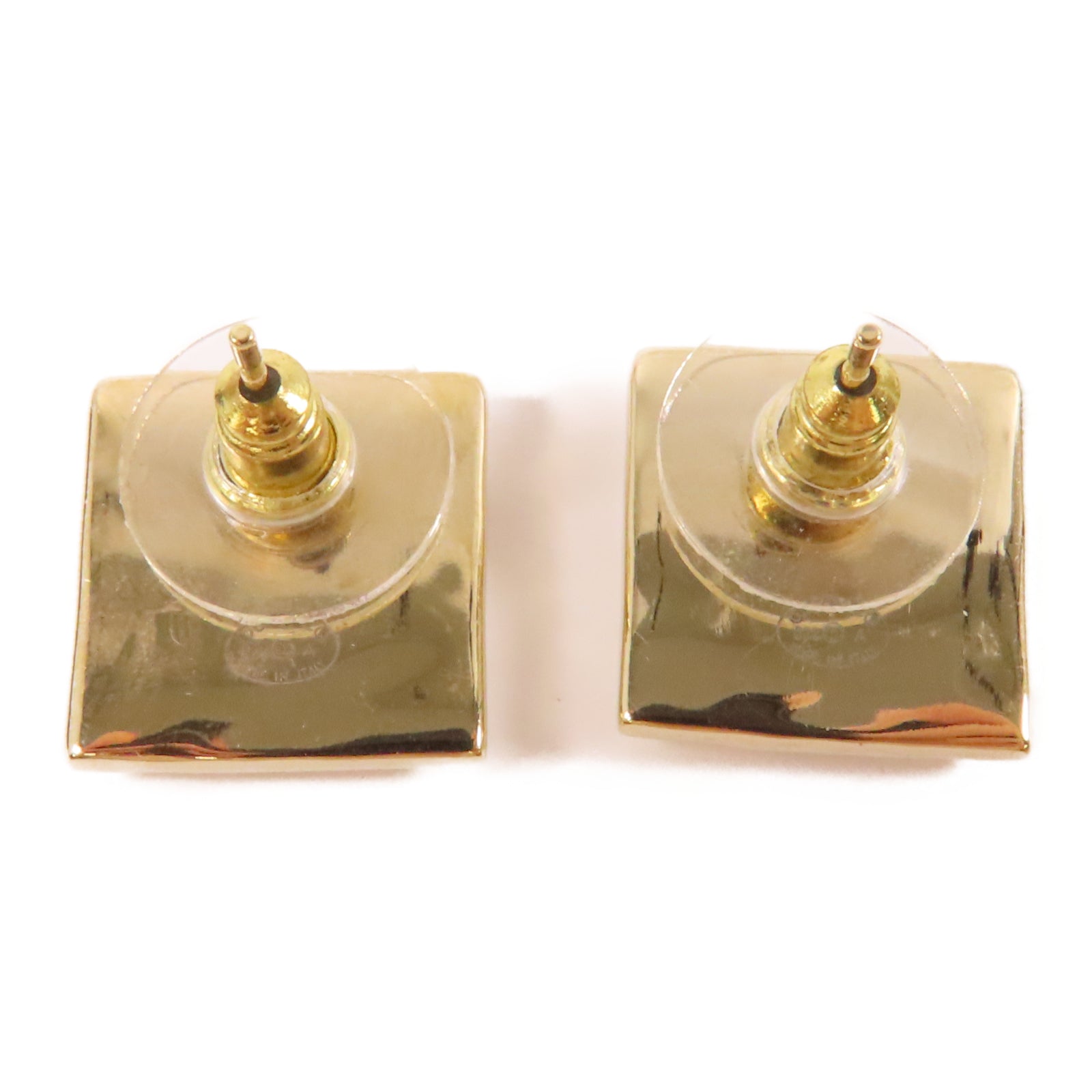 CHANEL 金屬Earrings耳環黑色/白色