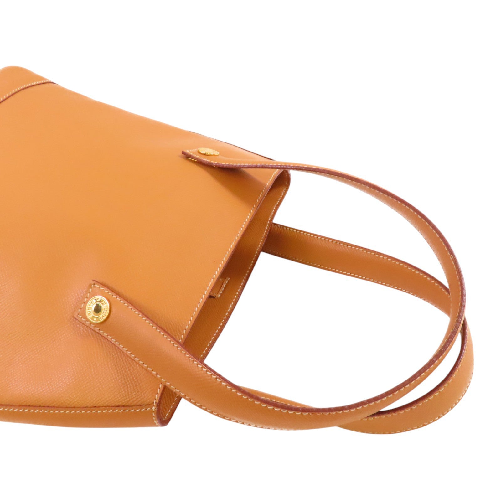 HERMES Epsom皮革Sorbonne Shoulder Bag金扣肩背袋
