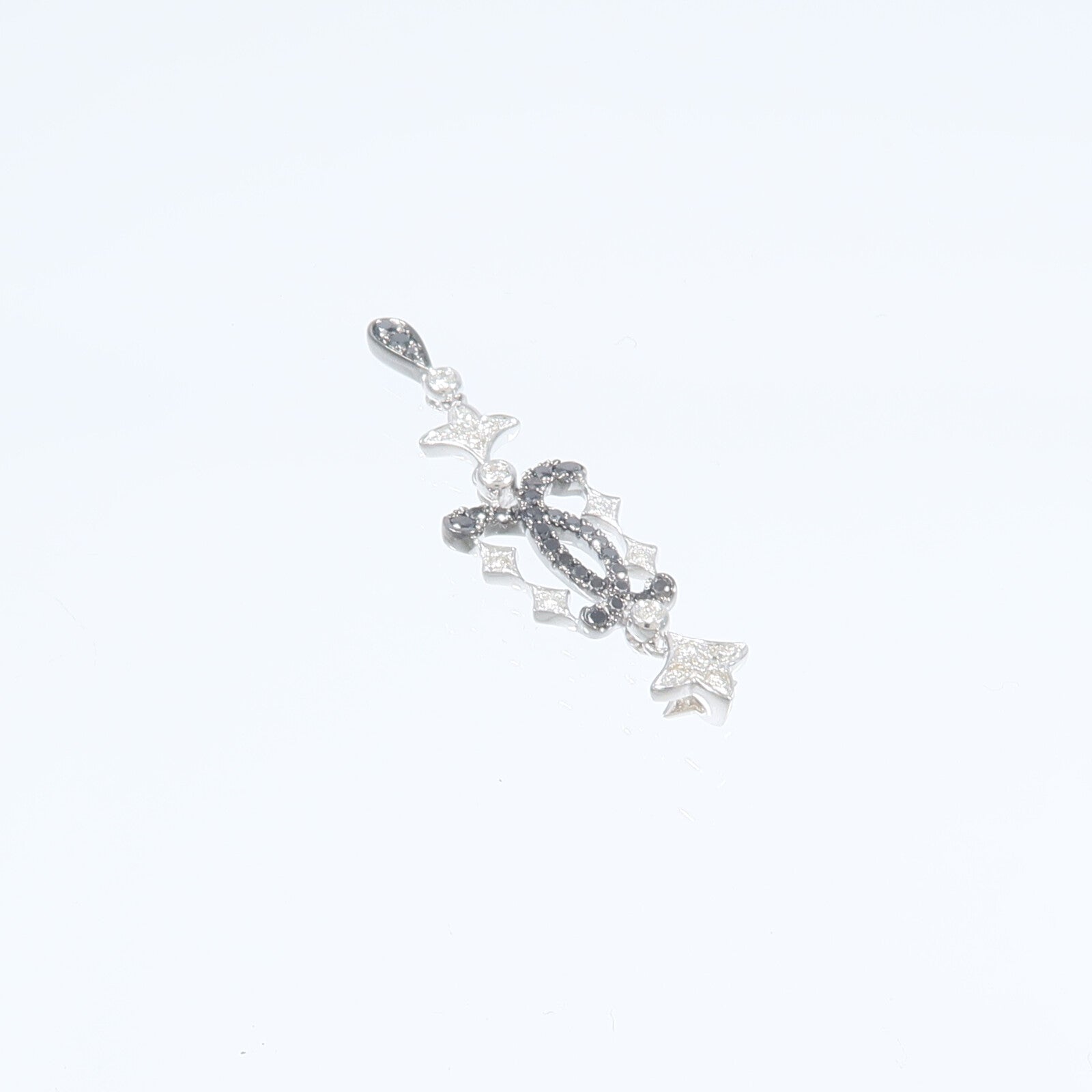 JEWELRY 18K白金Diamond Pendant Top鑽石吊墜