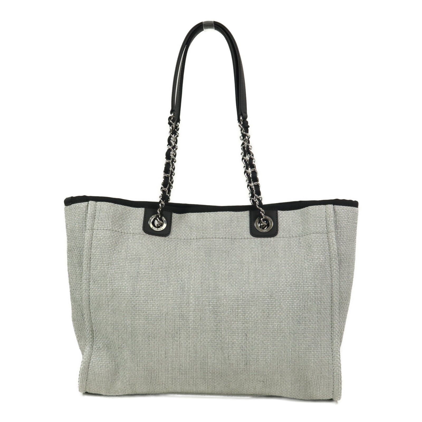 CHANEL Raffia Deauville Medium Tote手挽袋