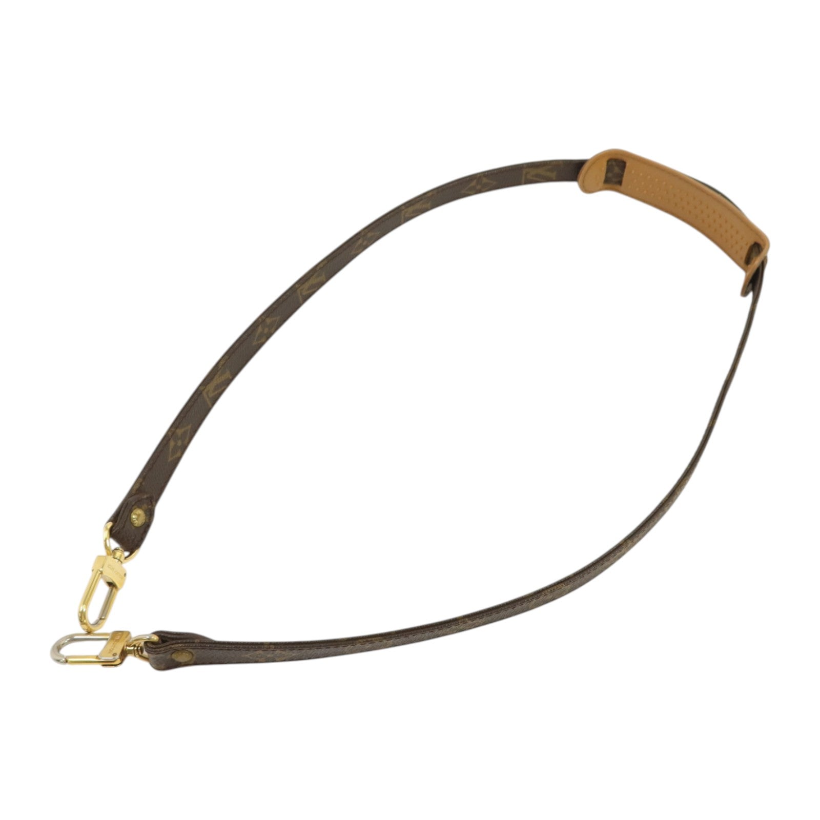 LOUIS VUITTON Monogram Shoulder Strap金扣肩帶