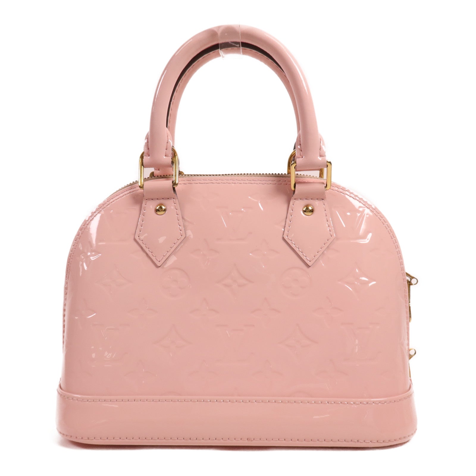 LOUIS VUITTON Vernis Alma BB金扣手挽肩背兩用袋