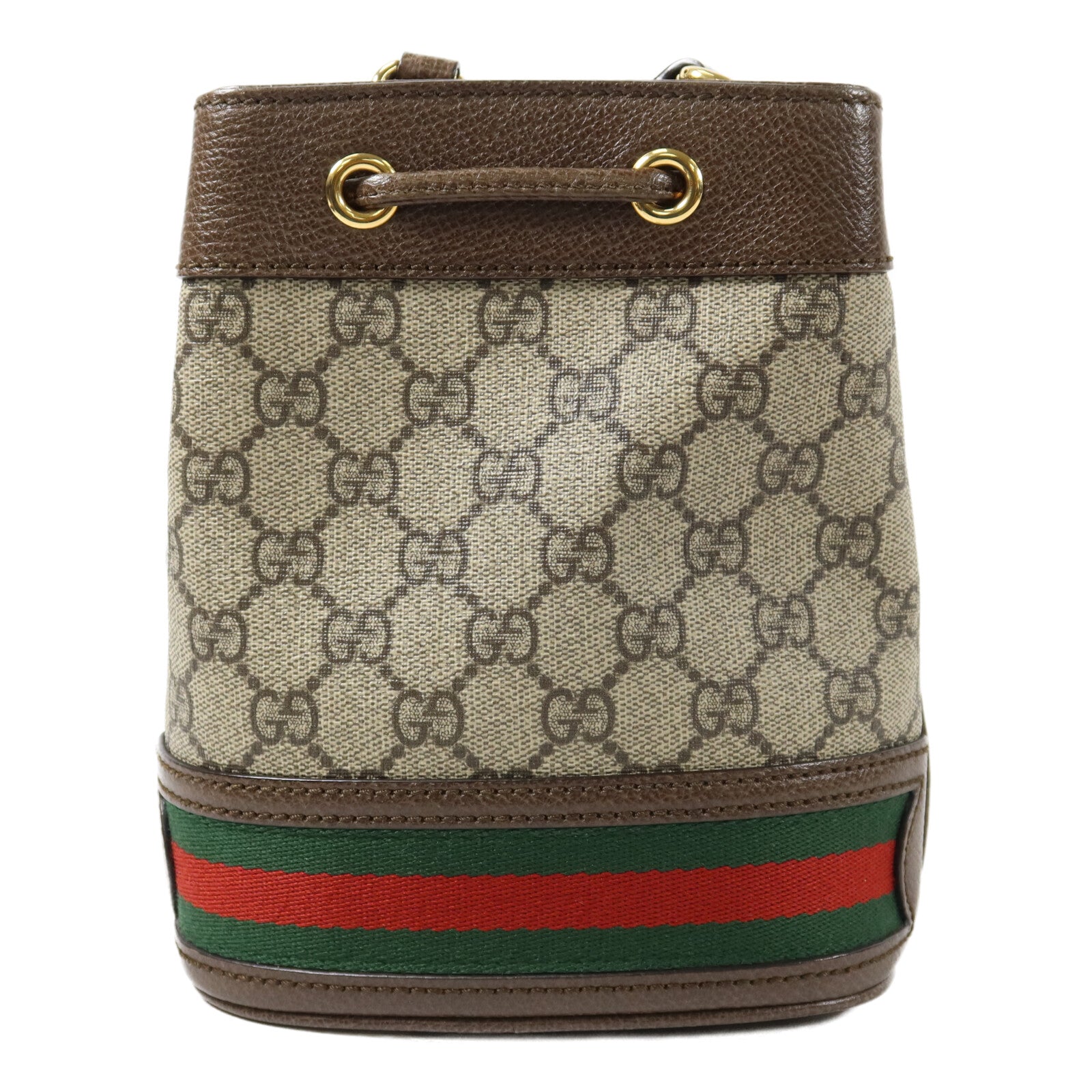 GUCCI 塗層帆布Ophidia GG Mini Bucket肩背袋
