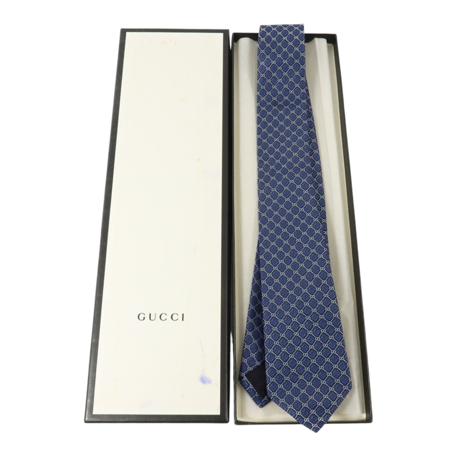 GUCCI 絲質GG silk Jacquard Tie領帶