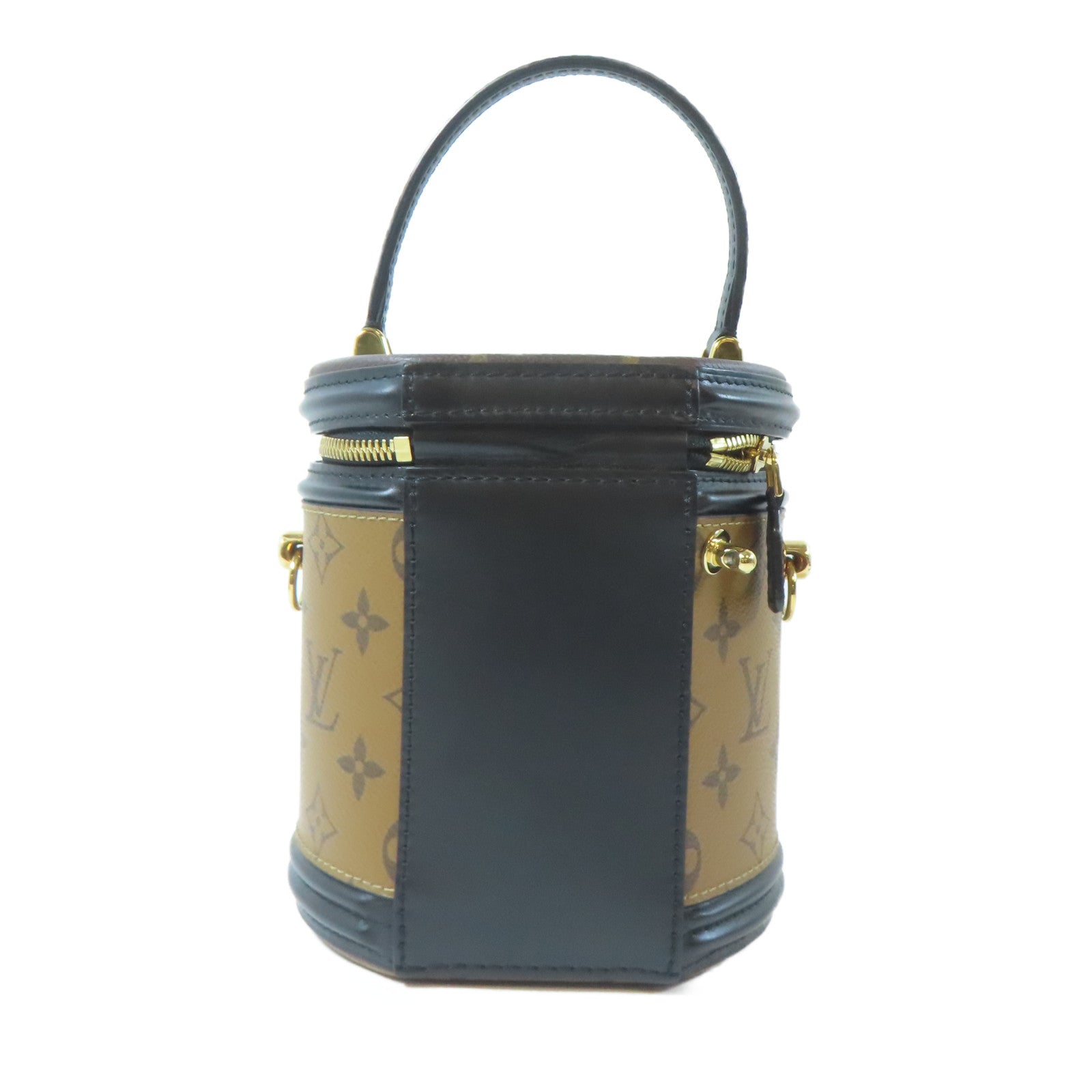 LOUIS VUITTON 【激減優惠】Monogram Cannes金扣手挽肩背兩用袋啡色