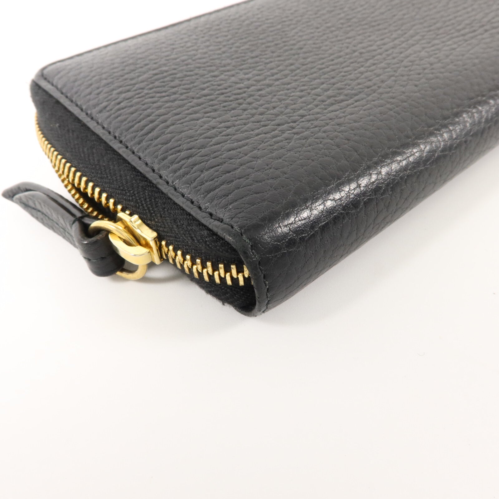 GUCCI 牛皮皮革Long Round Wallet長錢包