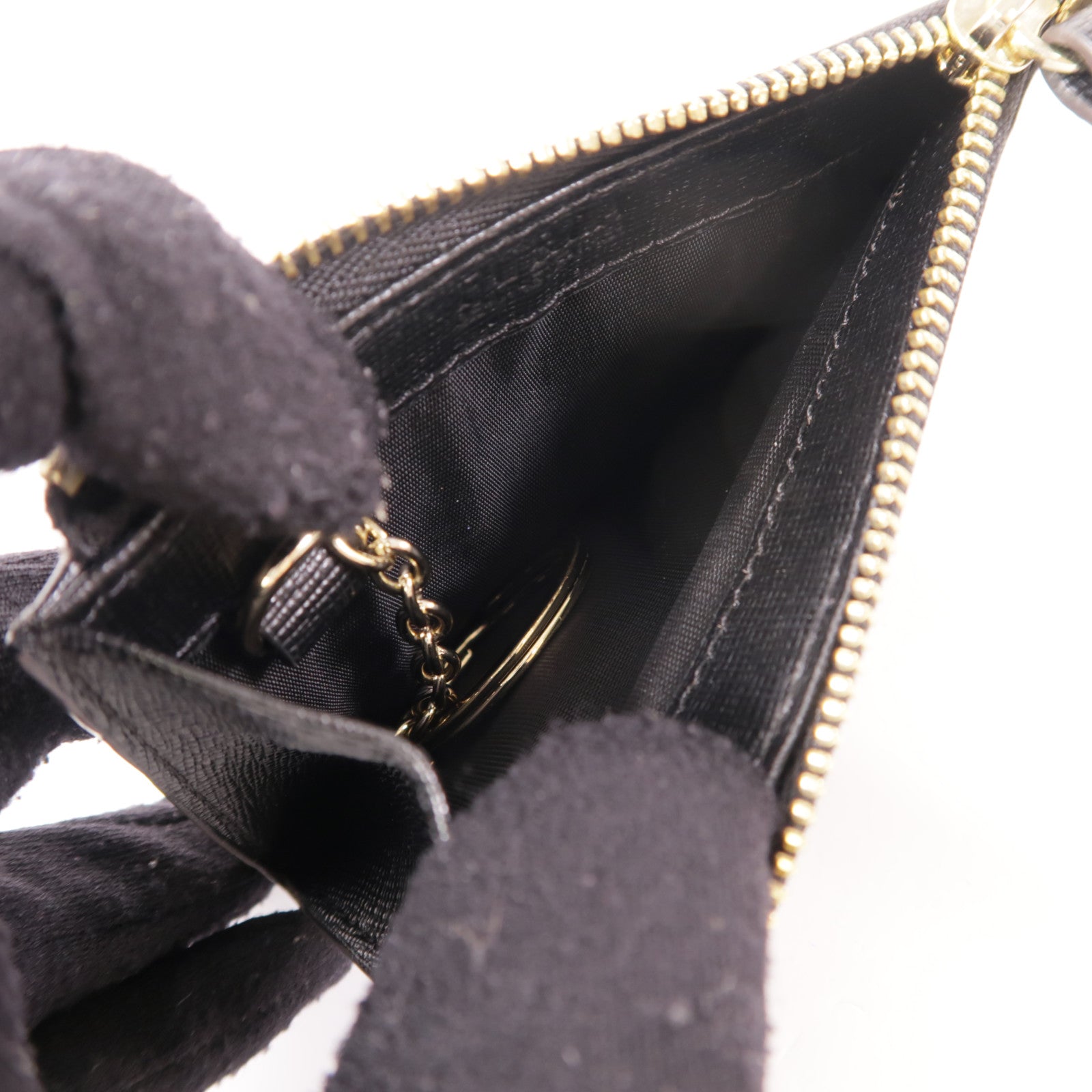 Furla 牛皮皮革Card Case金扣卡片套