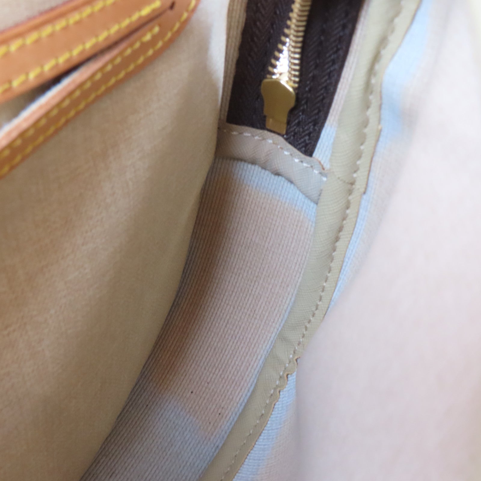 LOUIS VUITTON Monogram Reporter PM金扣肩背袋啡色