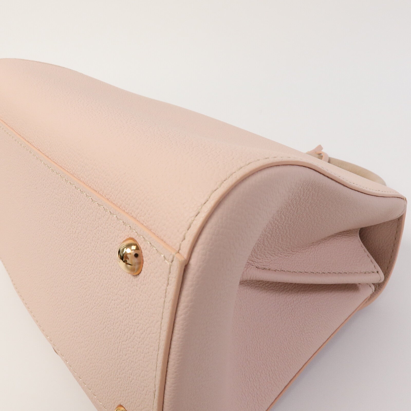 Delvaux 牛皮皮革Brillant Mini手挽肩背兩用袋