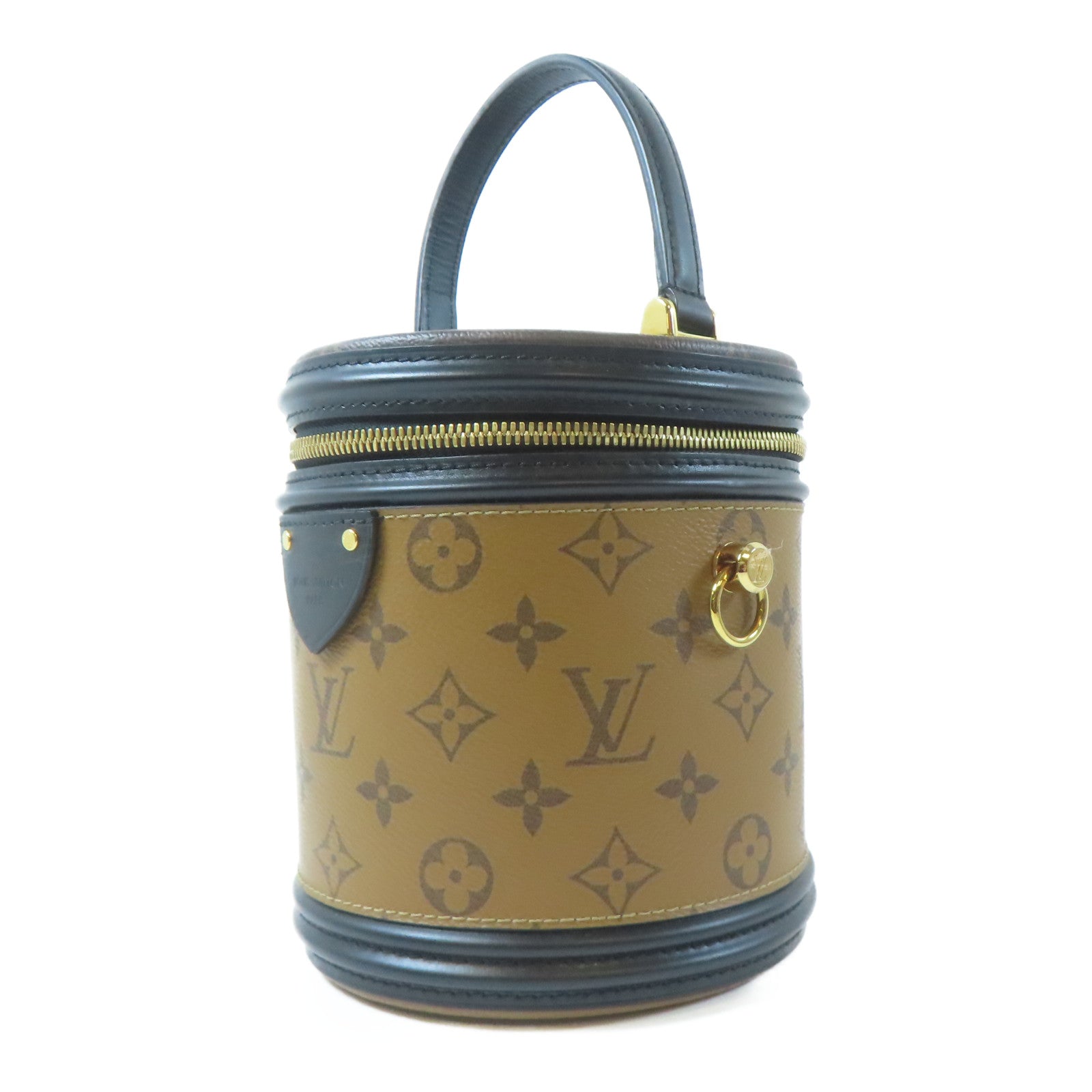 LOUIS VUITTON 【激減優惠】Monogram Cannes金扣手挽肩背兩用袋啡色