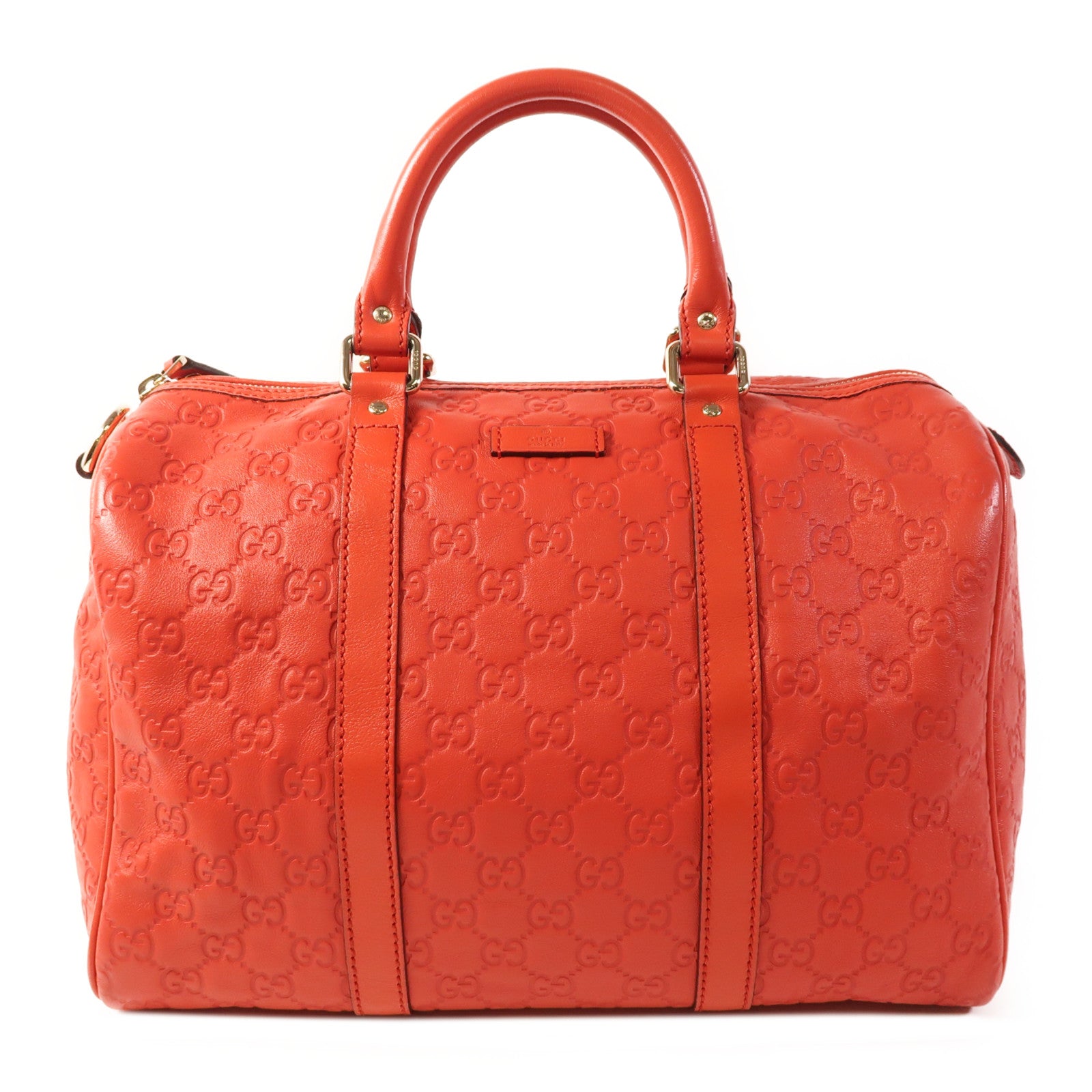 GUCCI 牛皮皮革Hand Bag金扣手挽袋