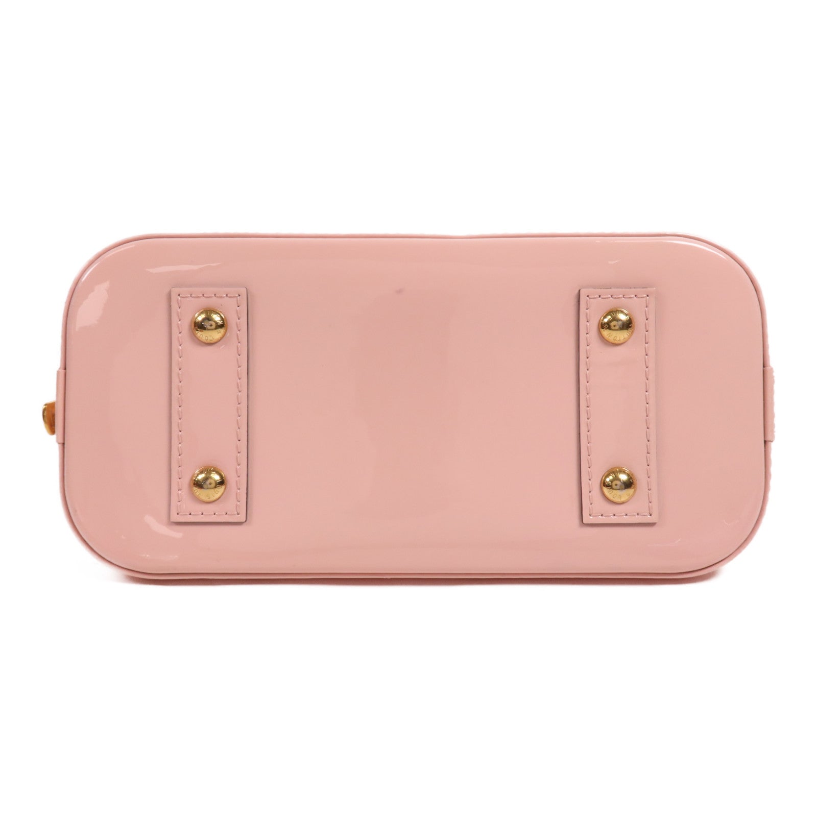 LOUIS VUITTON Vernis Alma BB金扣手挽肩背兩用袋