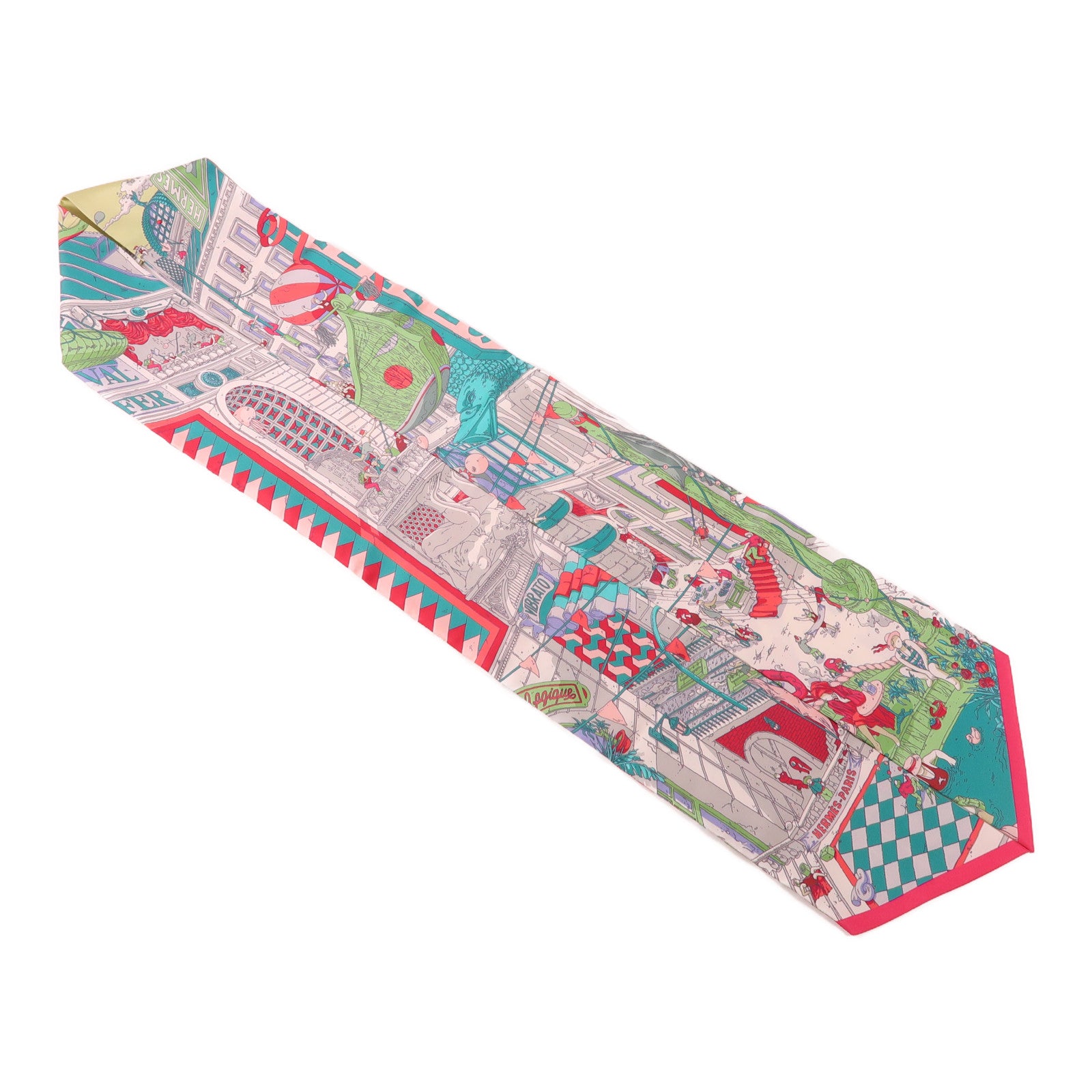 HERMES 【激減優惠】絲質Maxi Twilly絲巾