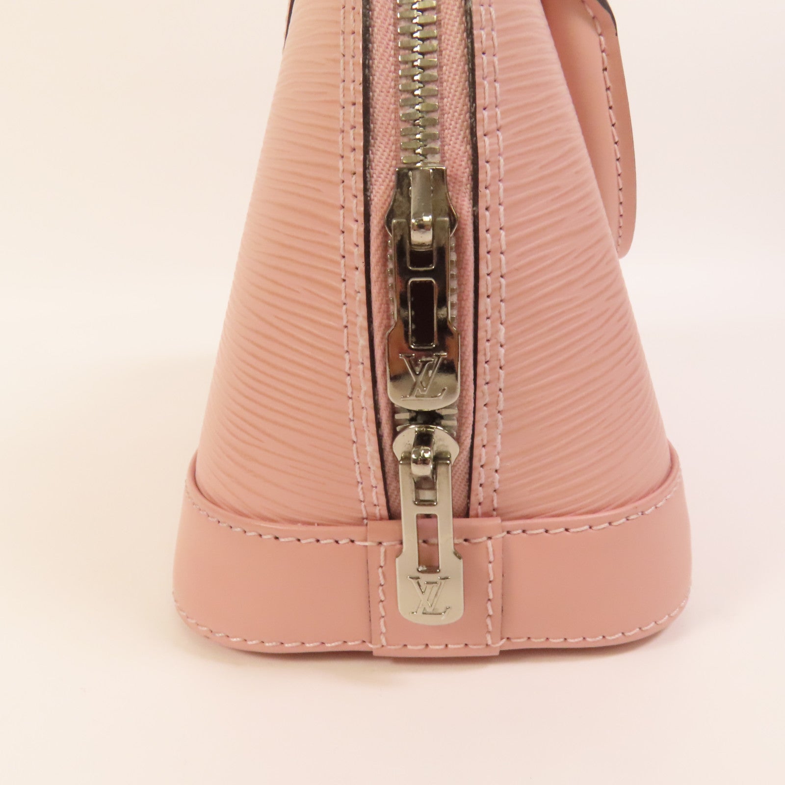 LOUIS VUITTON Epi Alma BB銀扣手挽肩背兩用袋