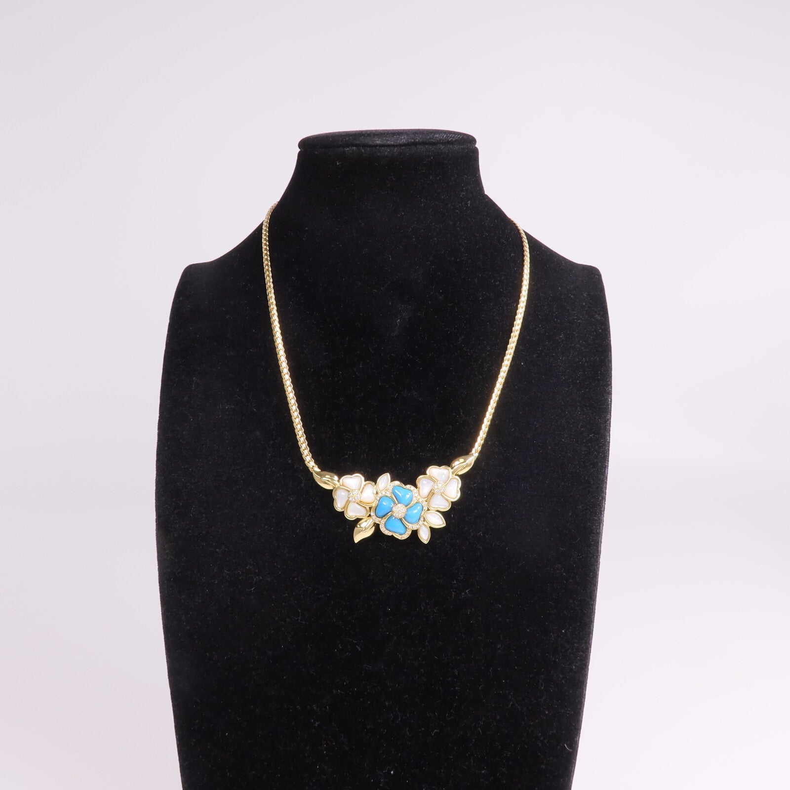 JEWELRY 18K黃金Turquoise Necklace綠松石項鍊