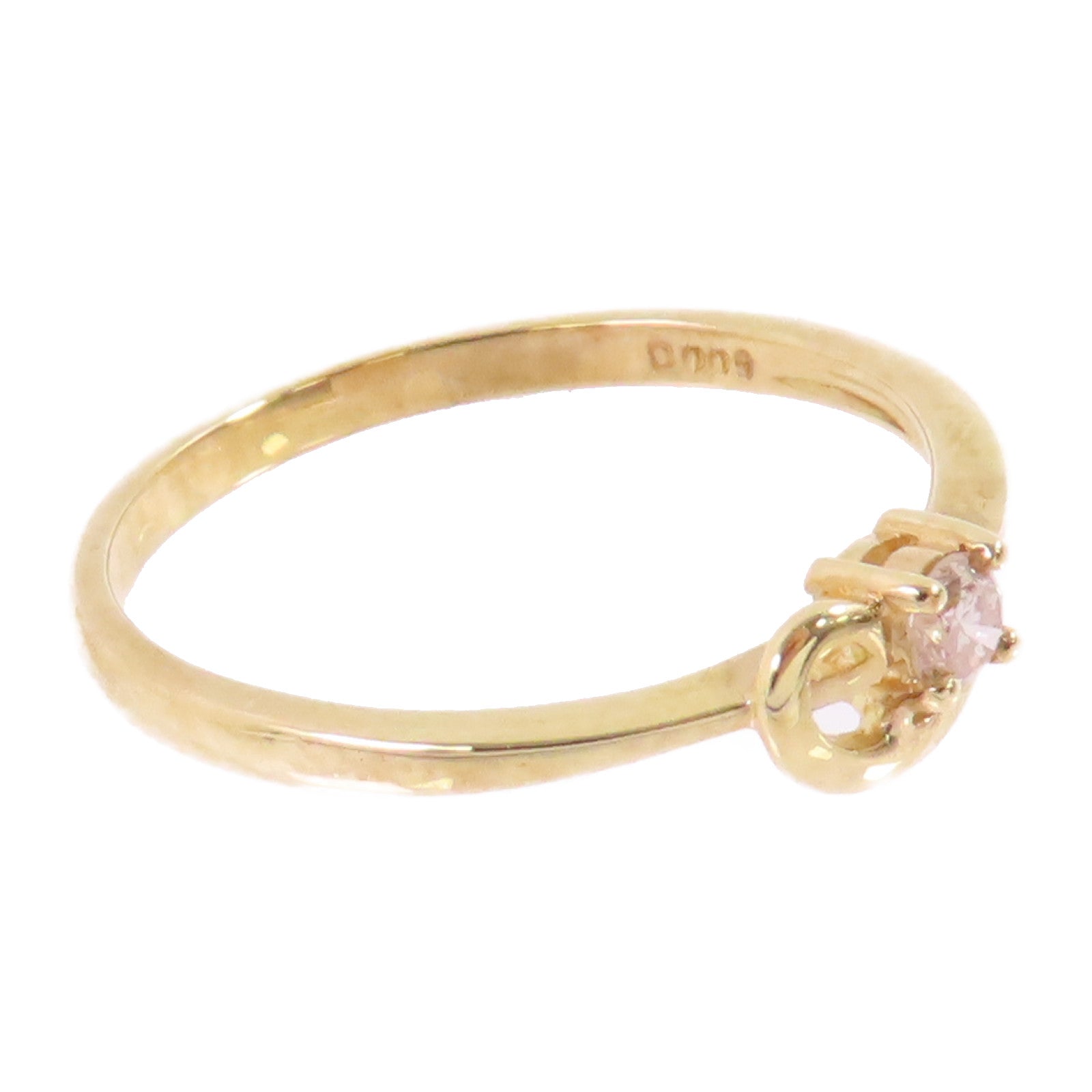 JEWELRY 【激減優惠】18K黃金/鑽石Diamond Ring戒指US#6.5