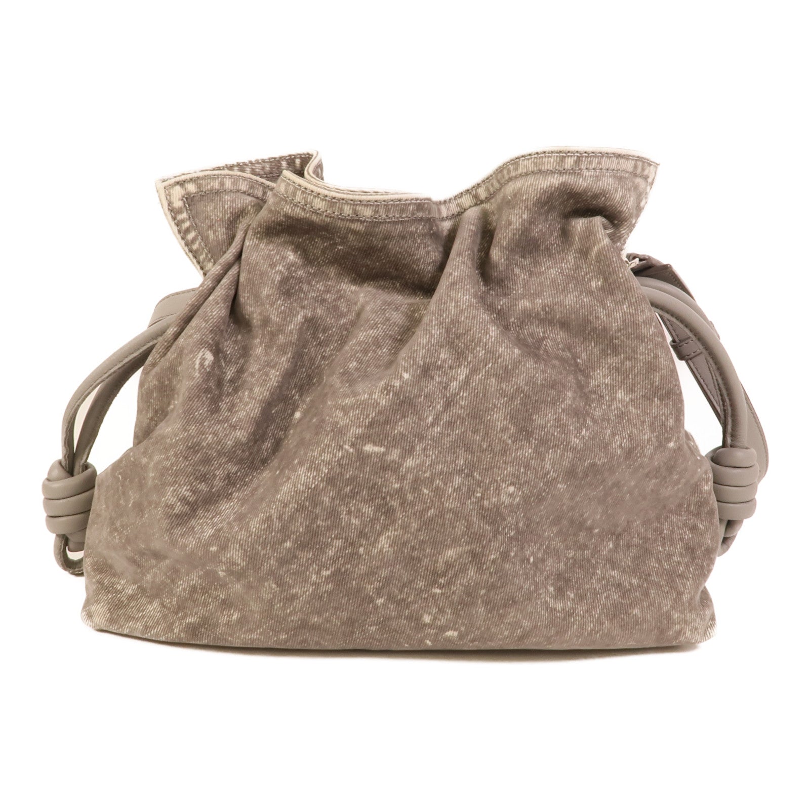 LOEWE 牛仔布Flamenco Medium肩背袋