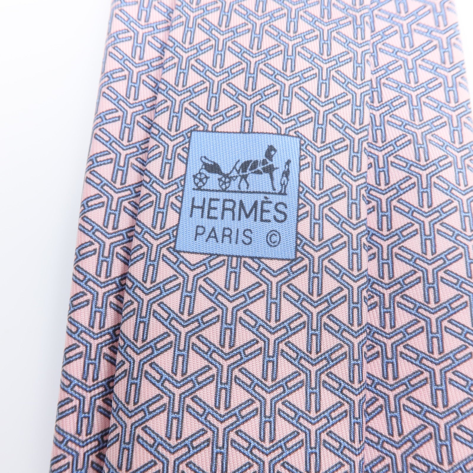 HERMES 絲質Necktie領帶