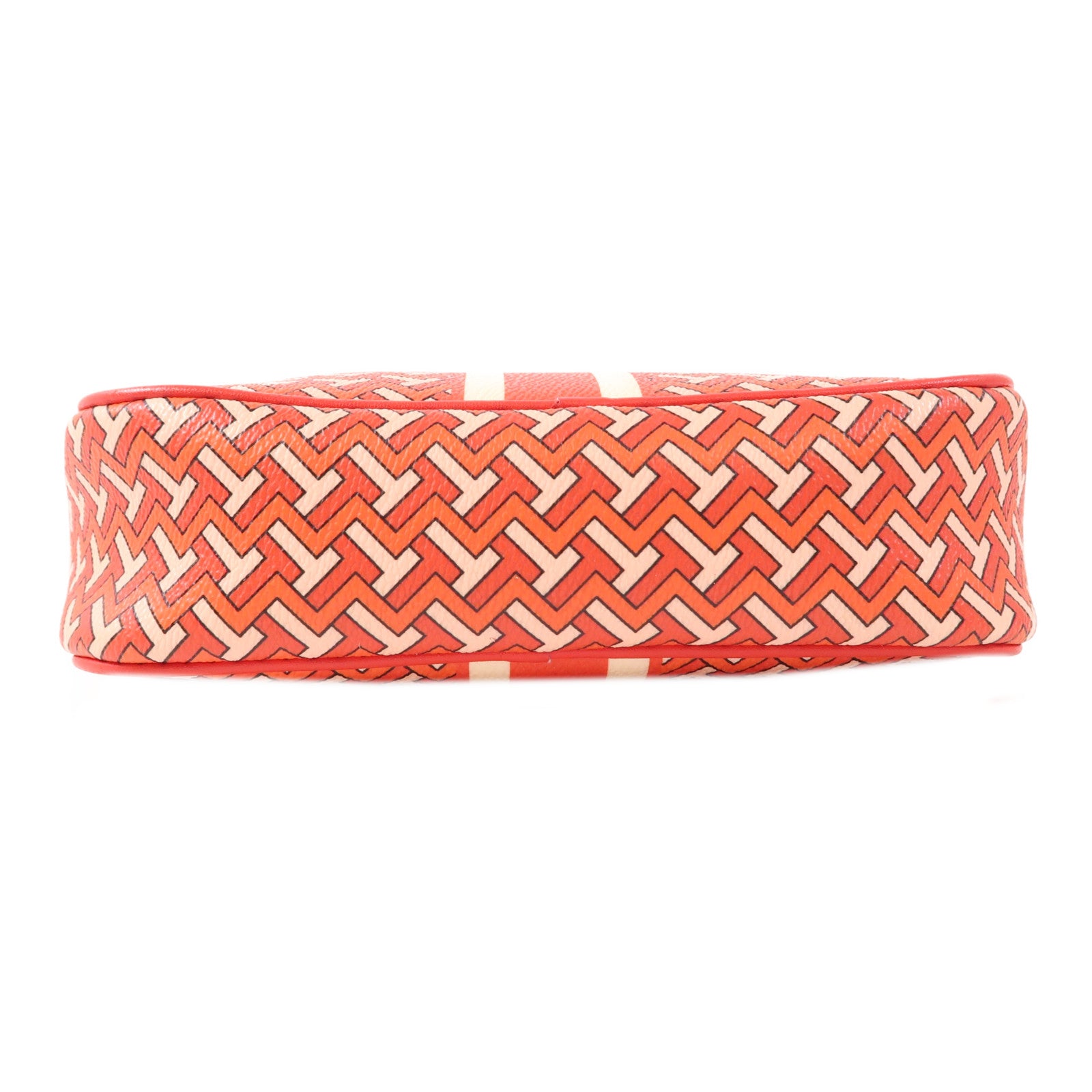 塗層帆布Shoulder Bag金扣肩背袋