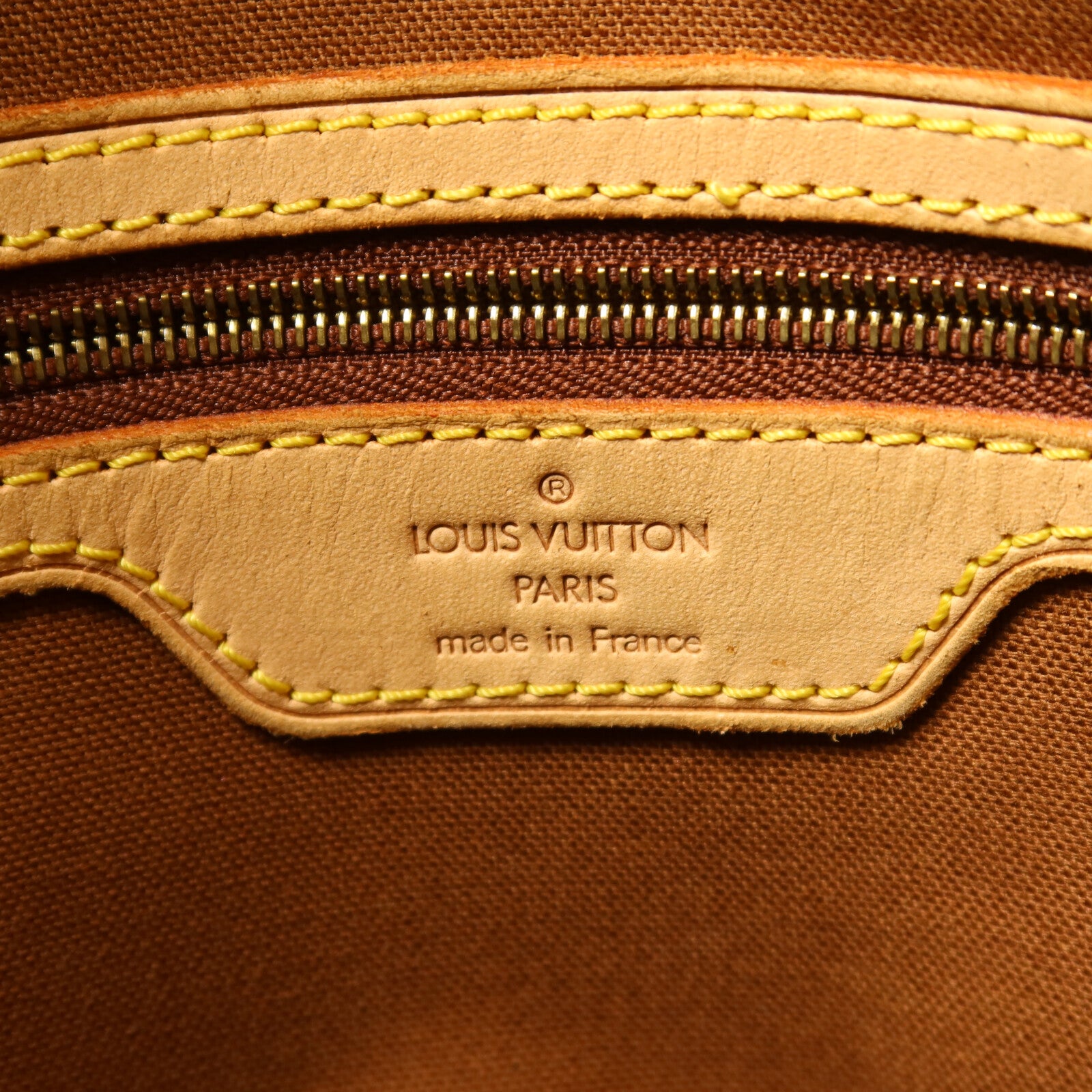 LOUIS VUITTON Monogram Cabas Mezzo肩背袋