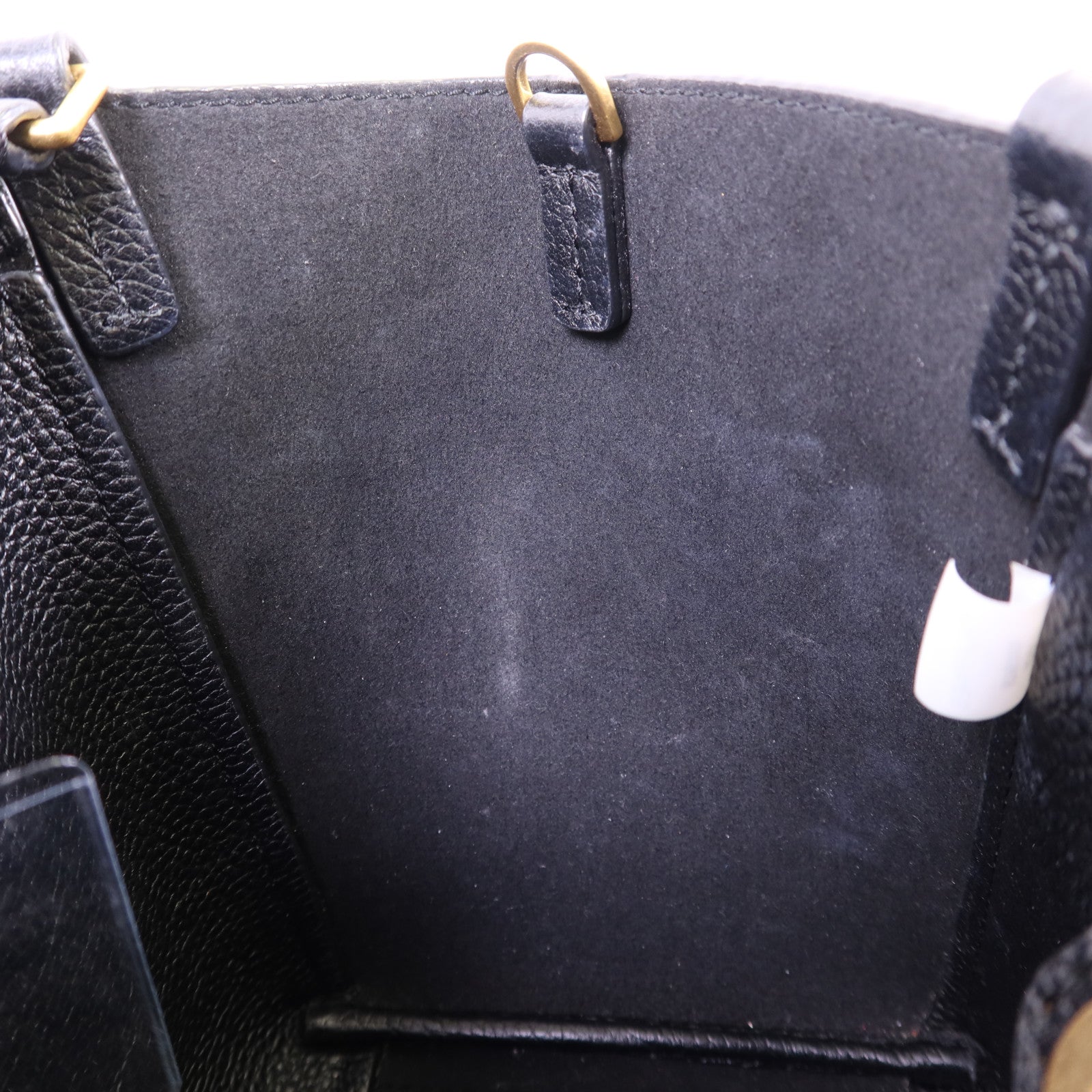 Tory Burch 牛皮皮革Bucket Bag金扣手挽肩背兩用袋