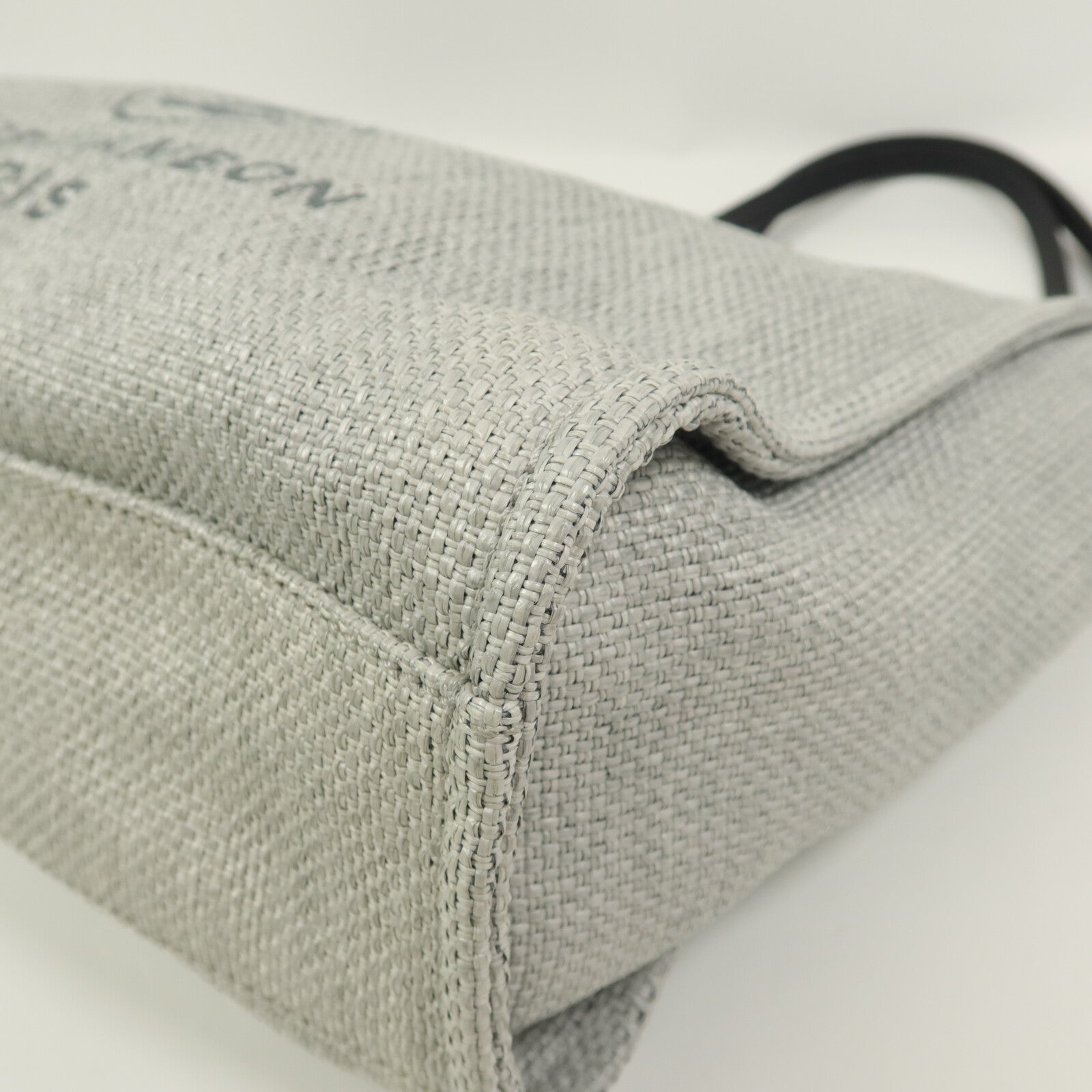 CHANEL Raffia Deauville Medium Tote手挽袋