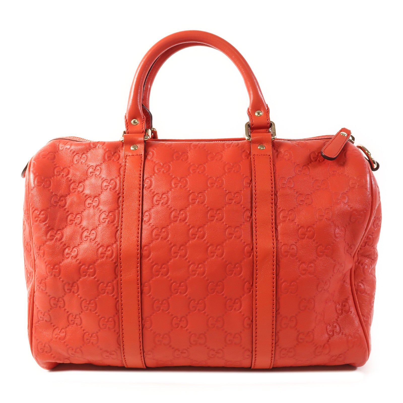 GUCCI 牛皮皮革Hand Bag金扣手挽袋