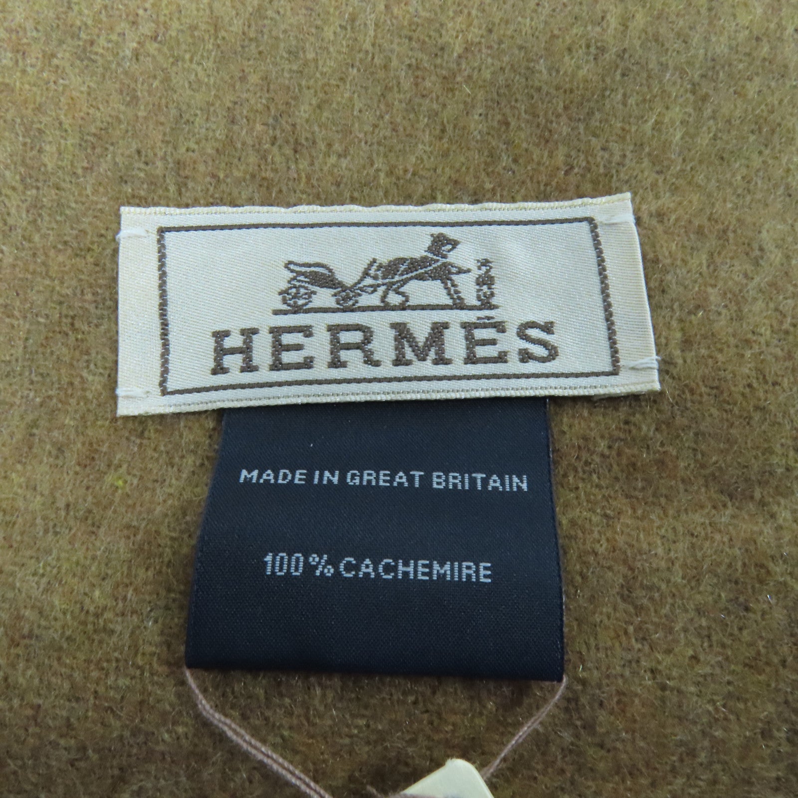HERMES 羊絨Muffler圍巾