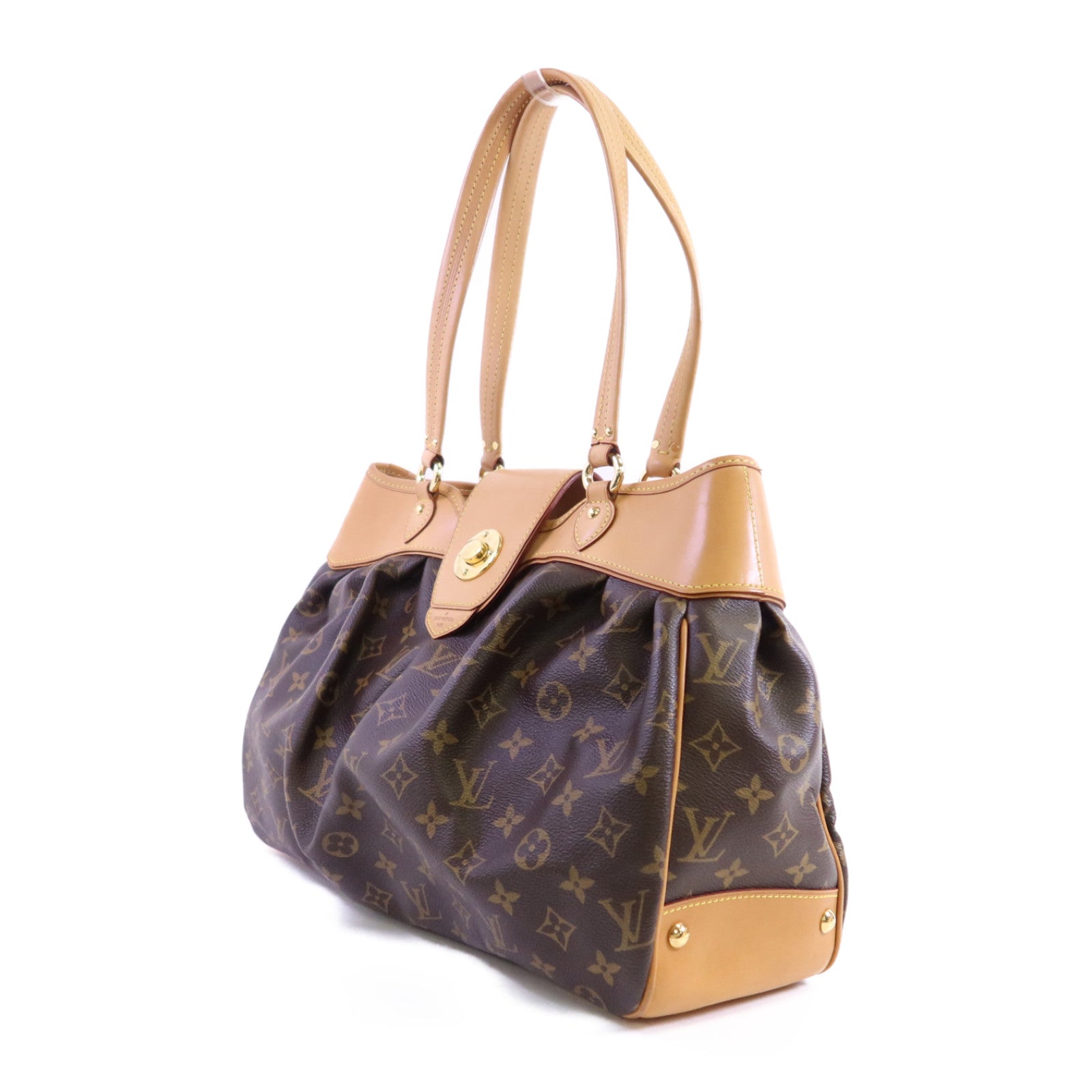 LOUIS VUITTON Monogram Boetie MM金扣肩背袋